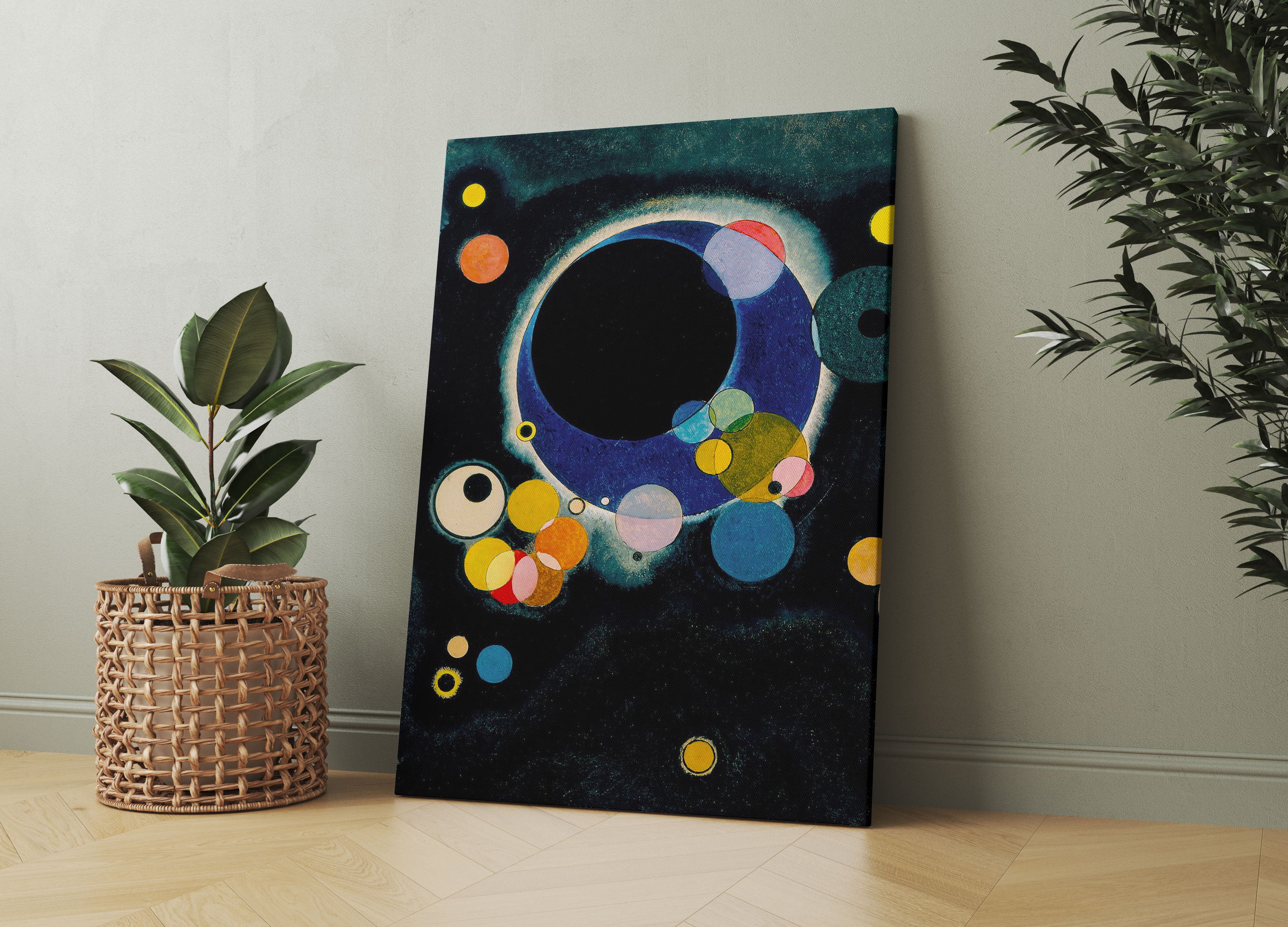 Robert Delaunay - Zirkuläre Formen Leinwandbild Wohnzimmer