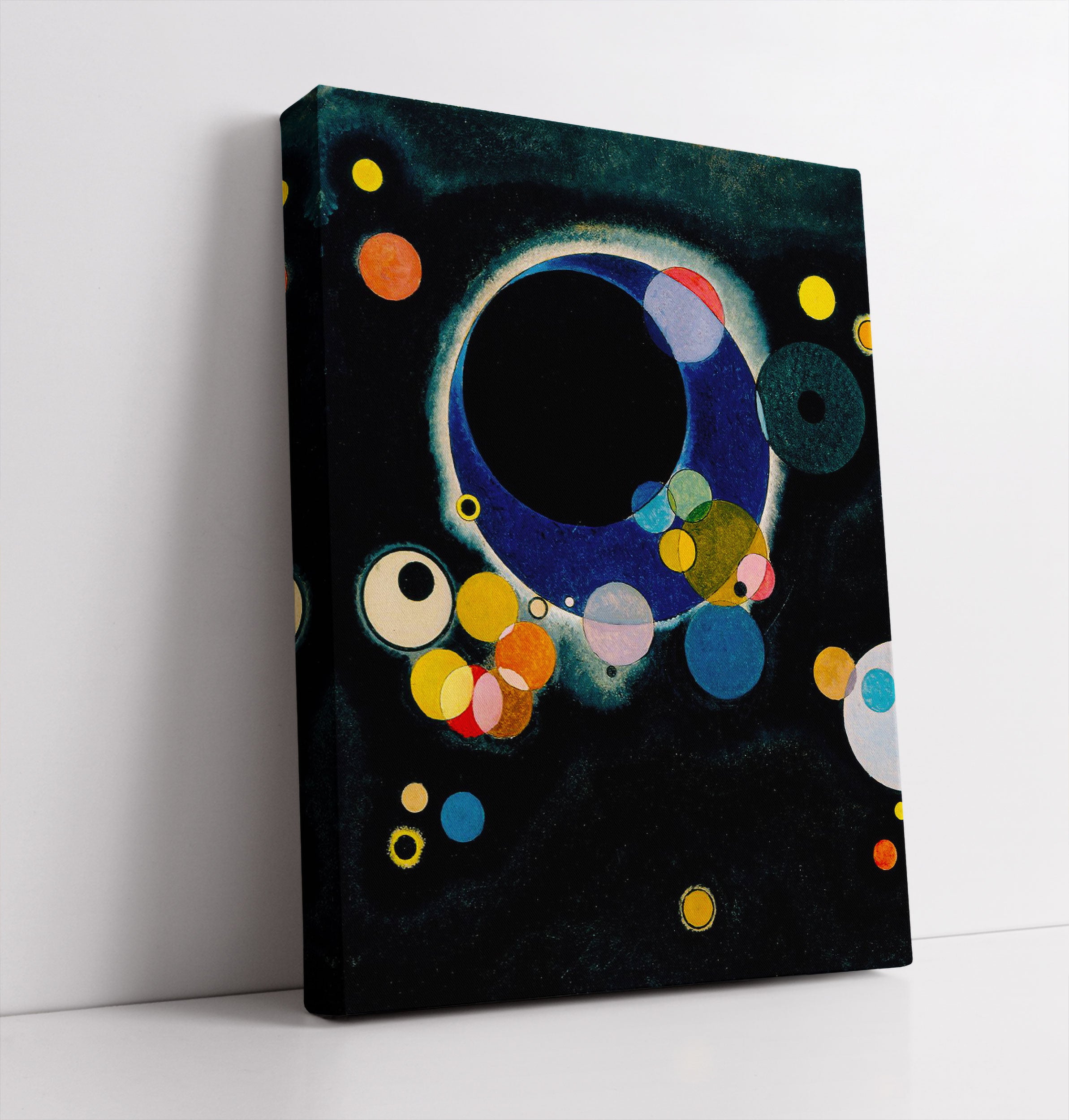 Wassily Kandinsky - Einige Kreise, Leinwandbild