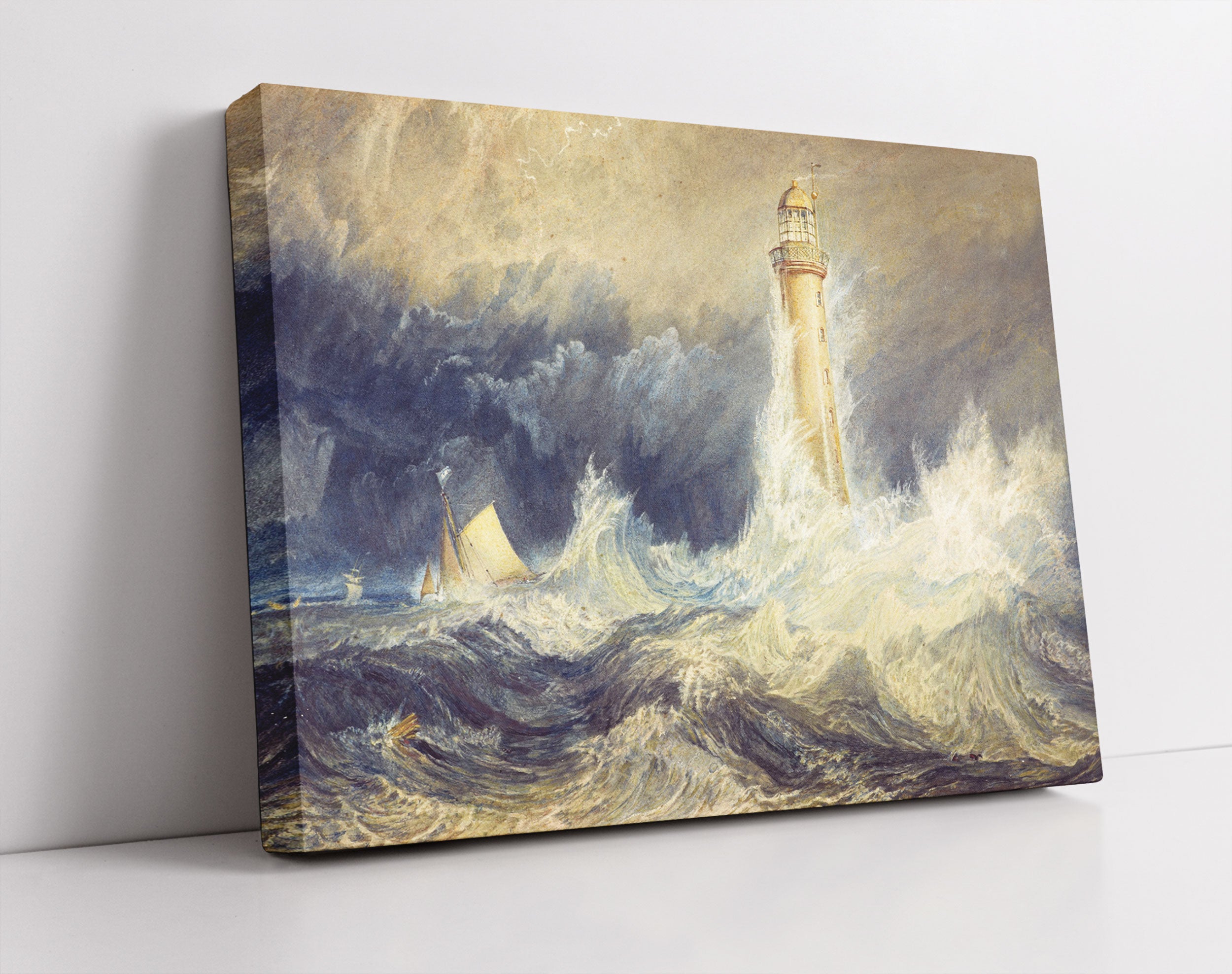 William Turner - Bell Rock Lighthouse , Leinwandbild