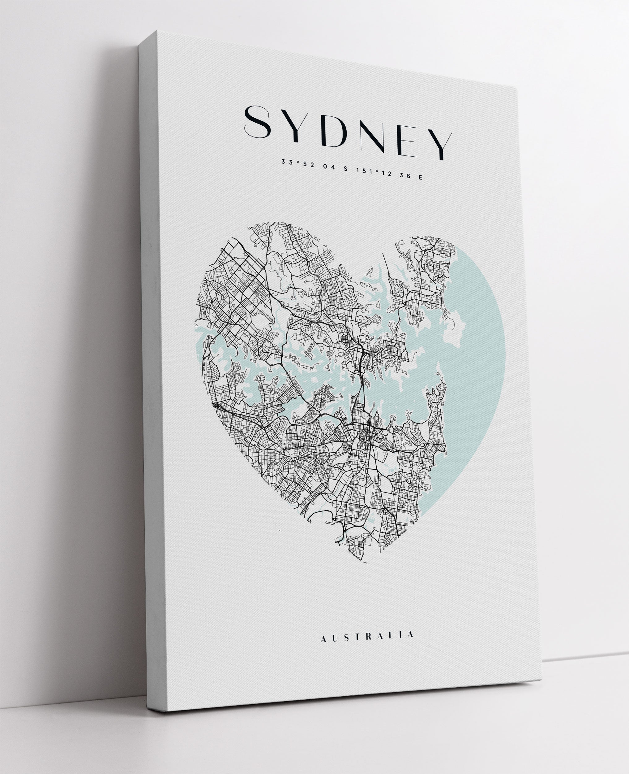 Lieblings Stadt - Sydney, Leinwandbild