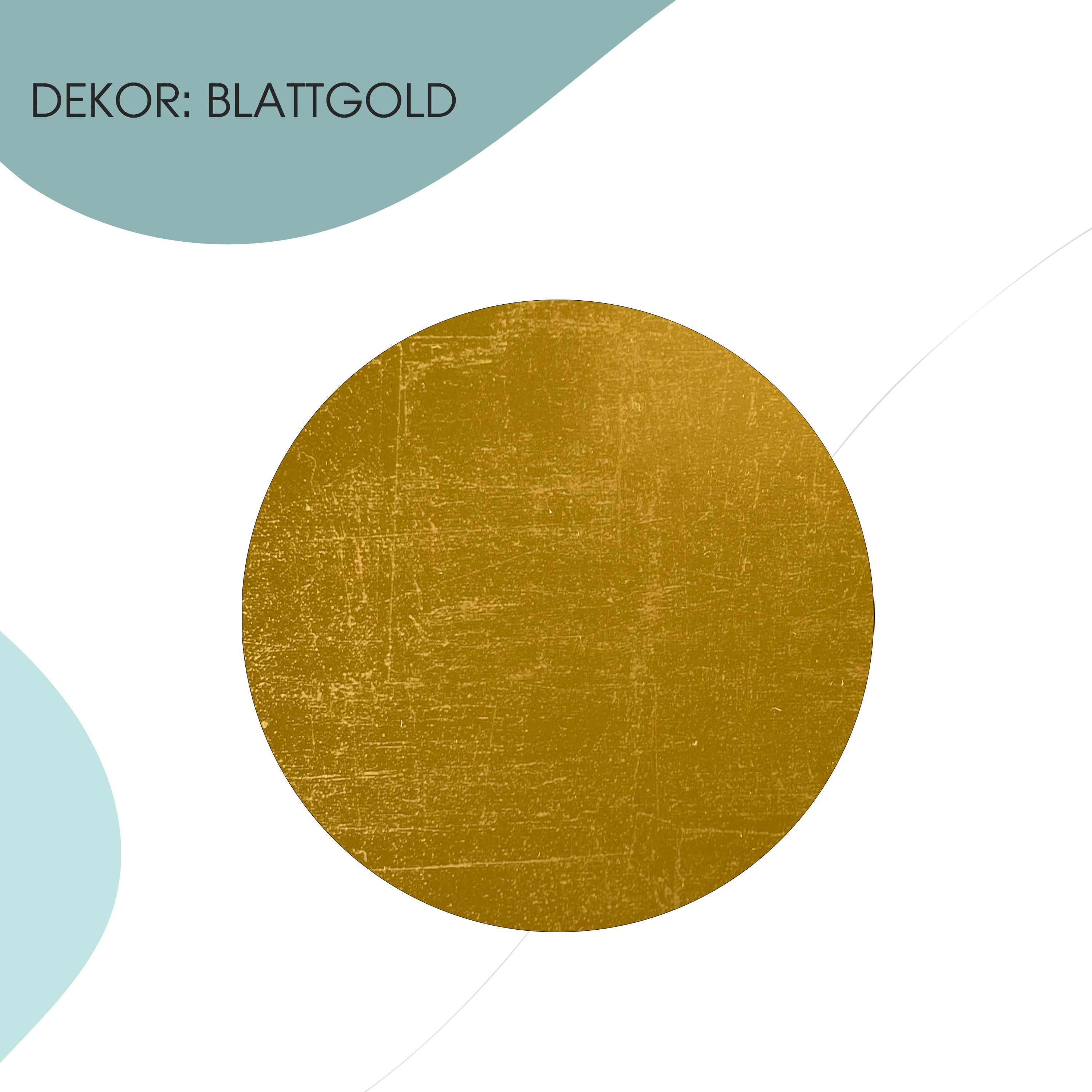 Spiegelrahmen Klassiko, Farbe: Blattgold (Decor) | Wandspiegel in 11 Größen