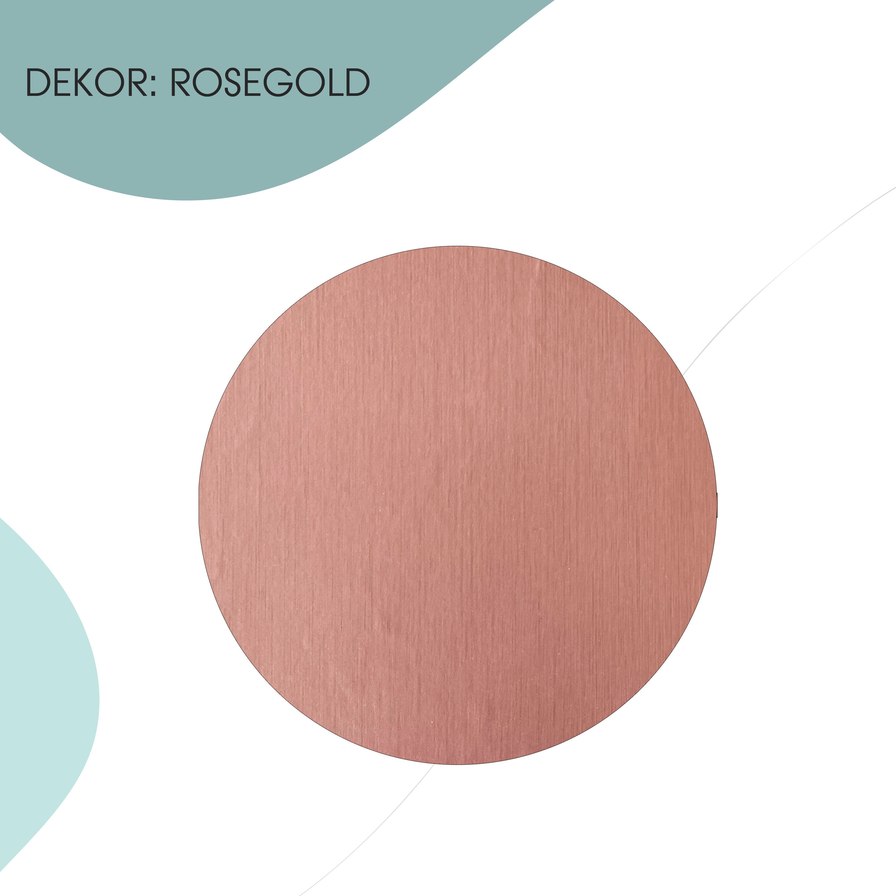 Spiegelrahmen Klassiko, Farbe: Rosegold | Wandspiegel in 11 Größen