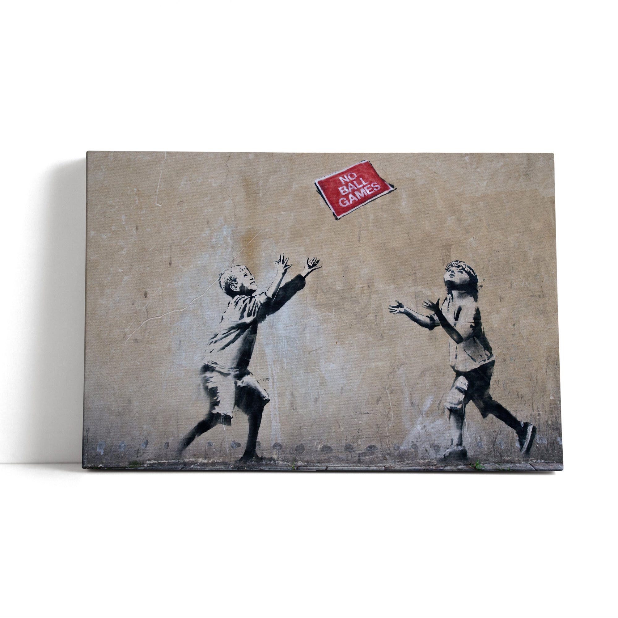 Banksy - No Balls Game , Leinwandbild