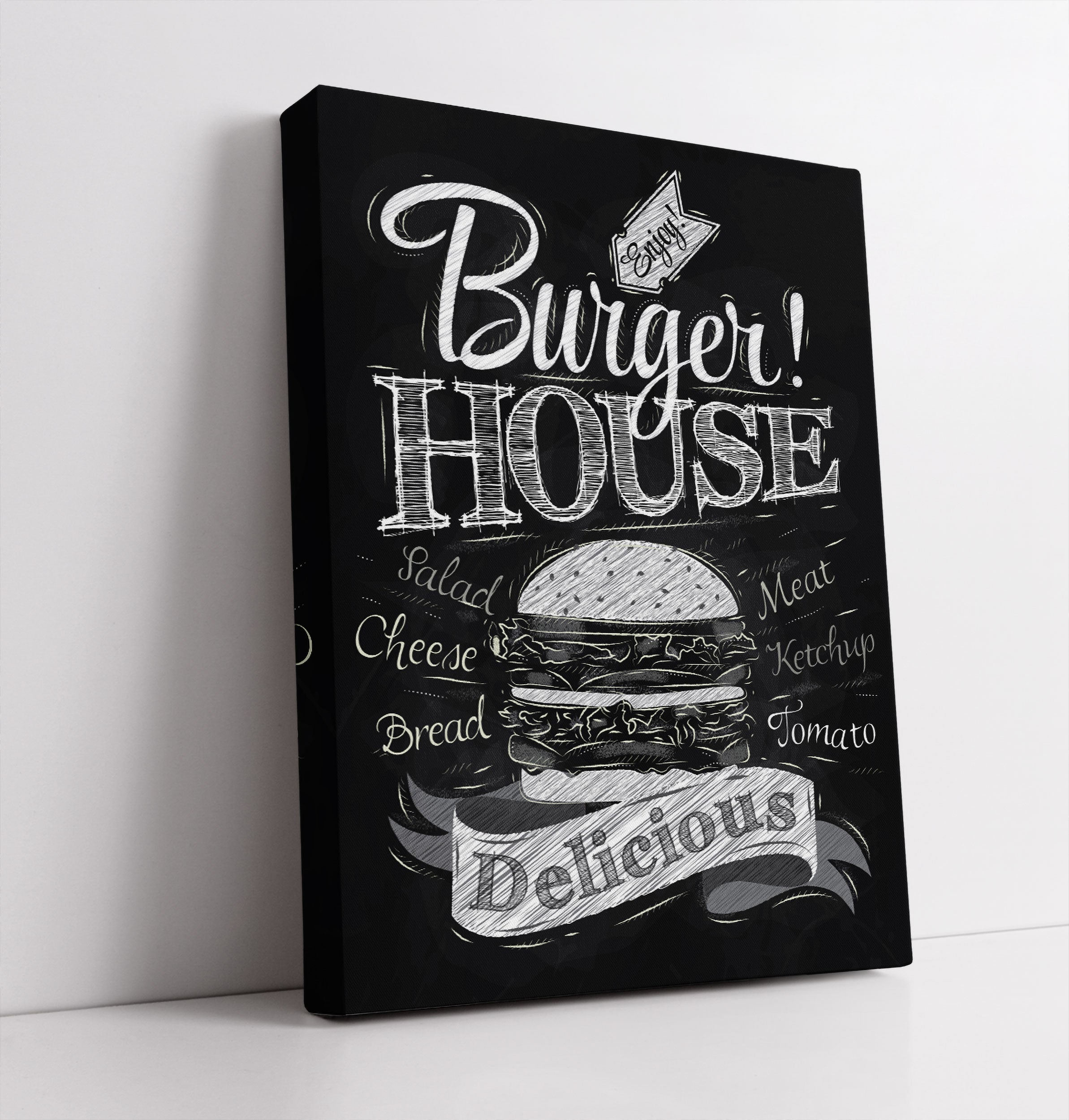 Burger House - Leinwandbild