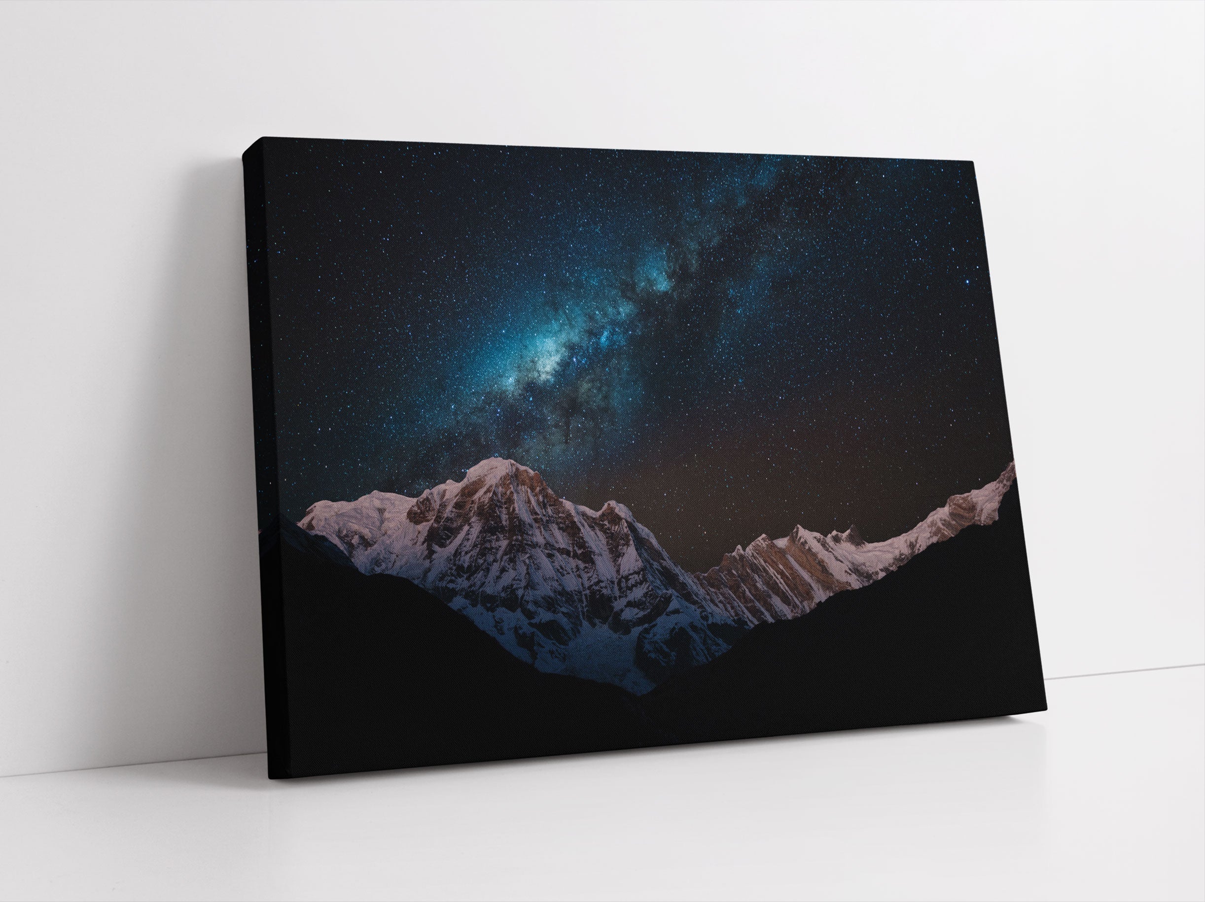 Annapurna bei Nacht Leinwandbild Studio