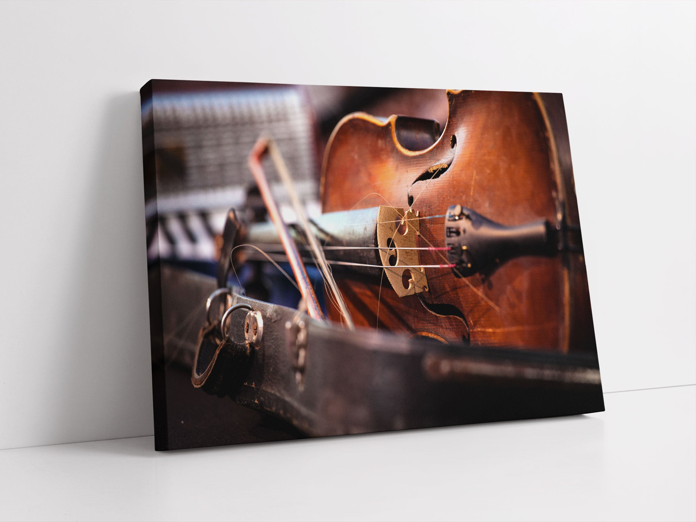 Alte Violine Leinwandbild Studio