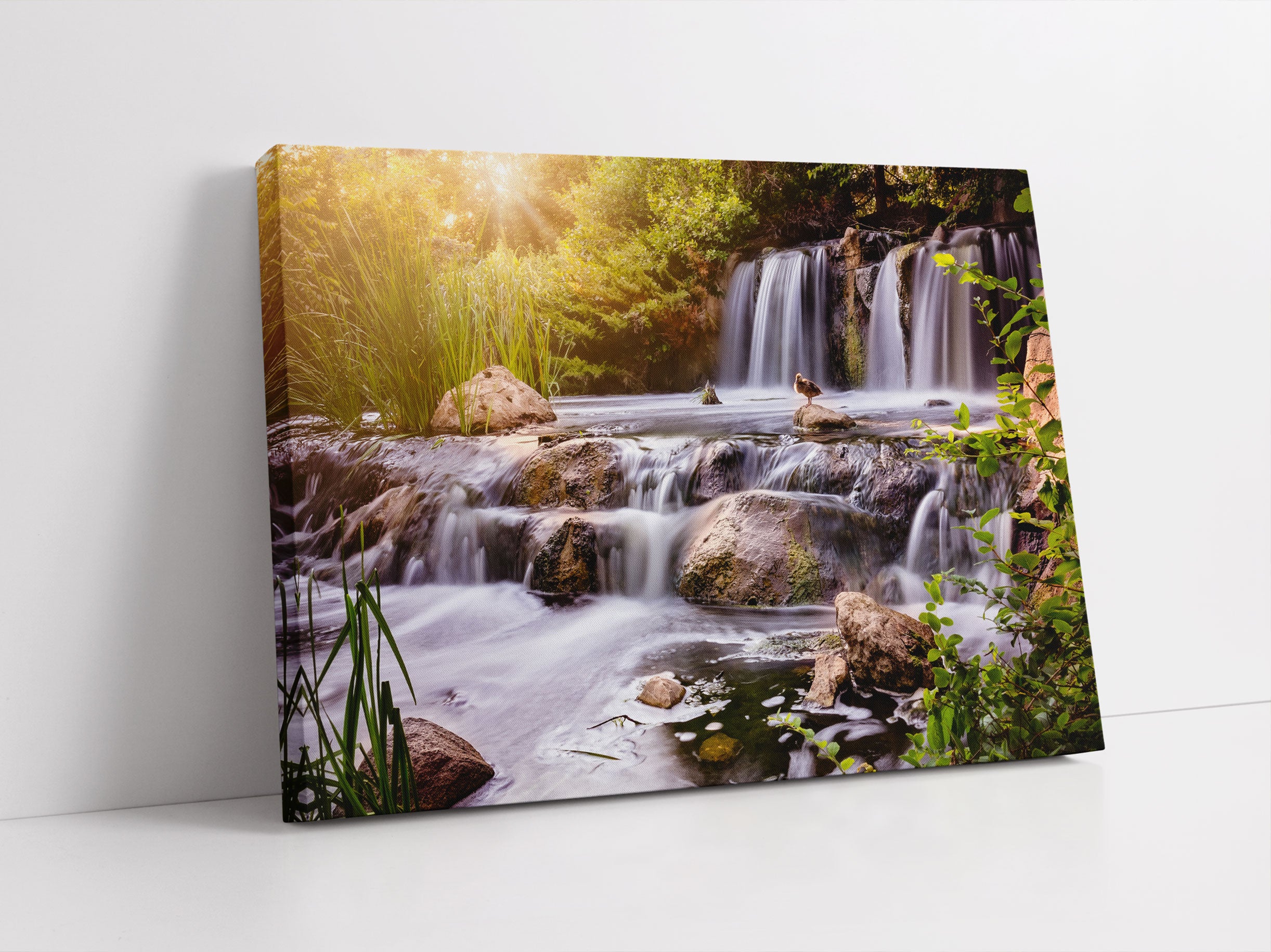 Wasserfall Leinwandbild Studio