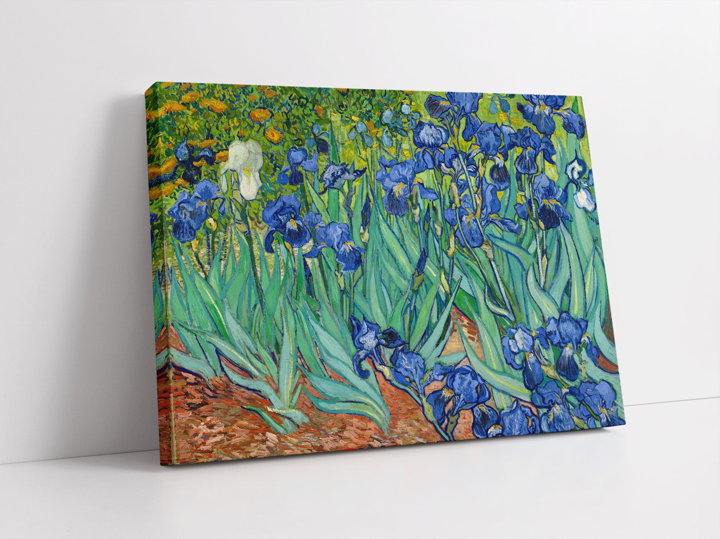 Vincent Van Gogh - Weizenfeld mit Zypressen Leinwandbild Studio