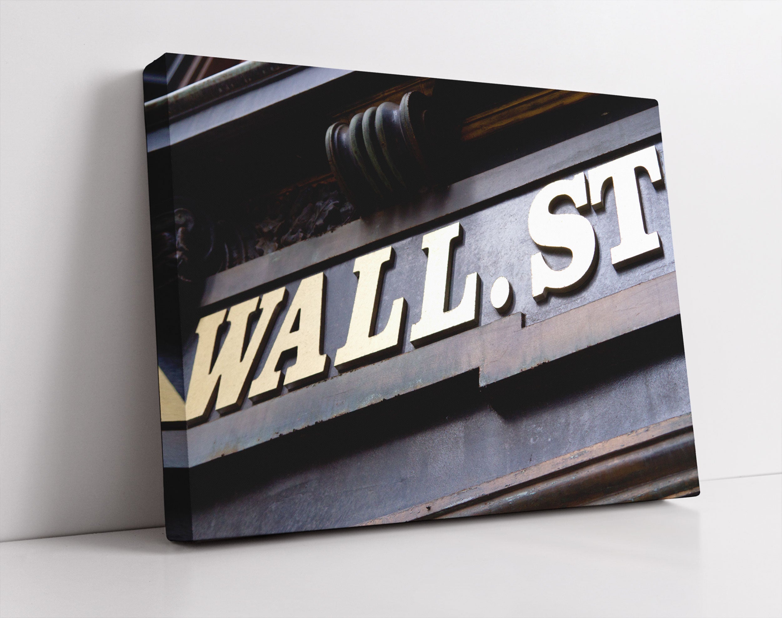 Wall Street in New York - Leinwandbild