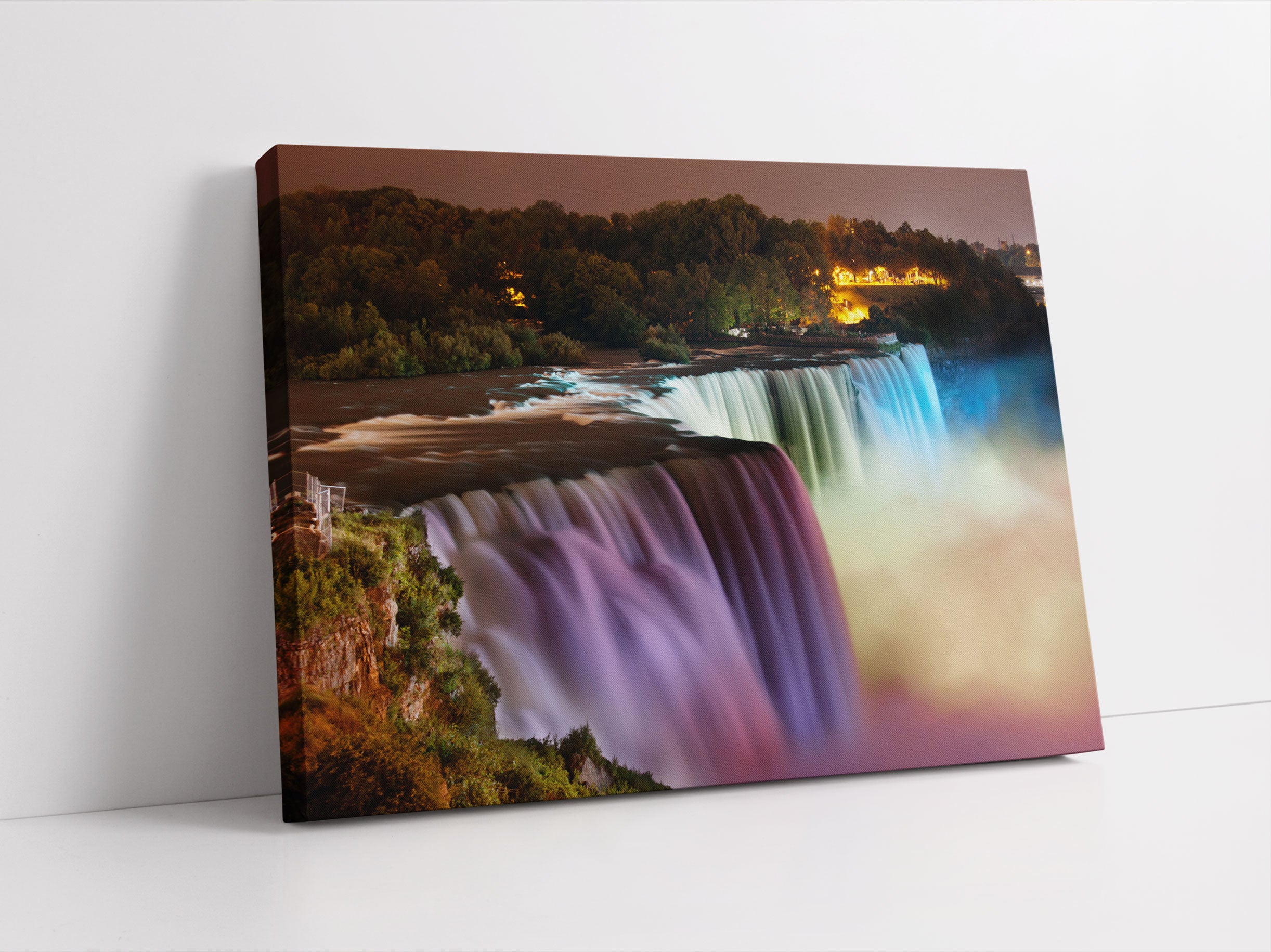 Majestätische Niagara Fälle Leinwandbild Studio