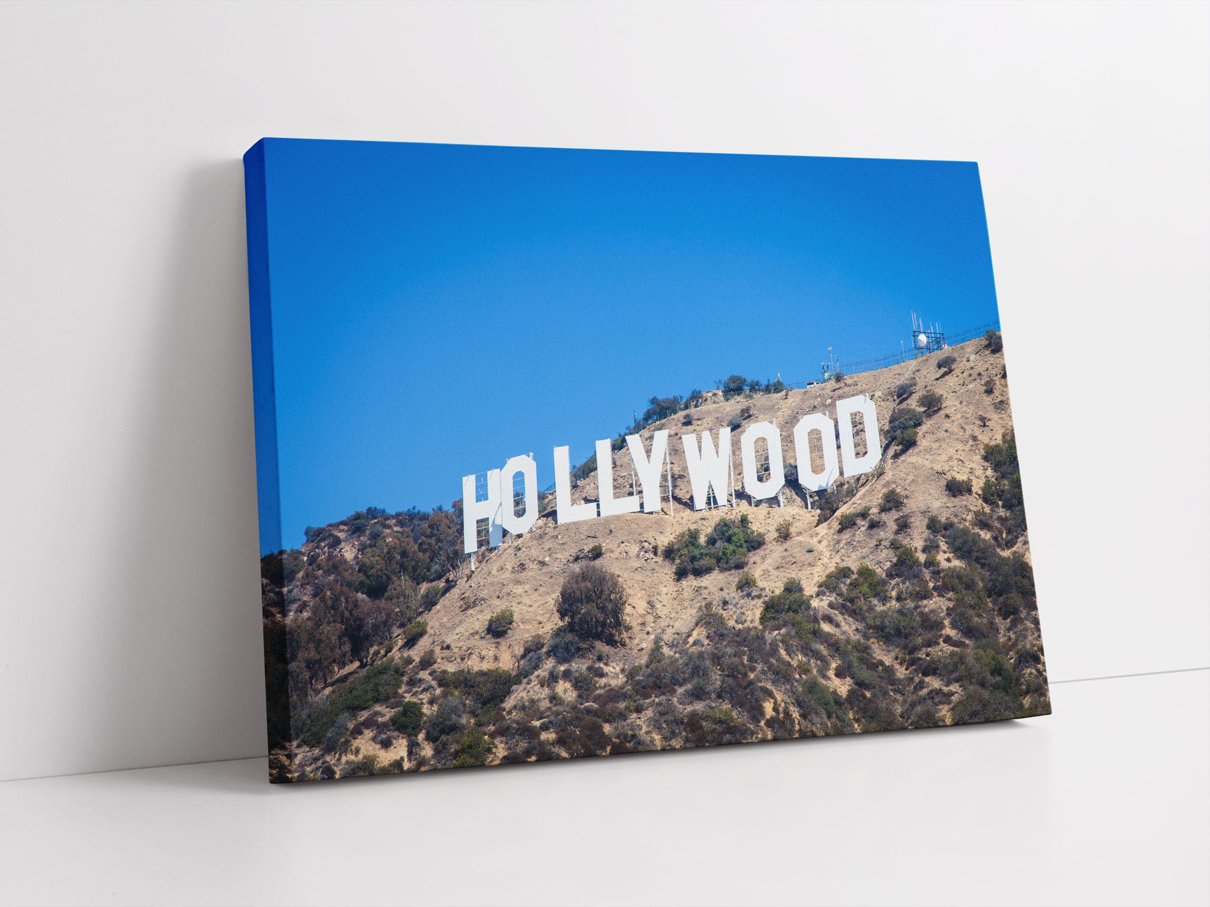 Hollywood Wahrzeichen Leinwandbild Studio