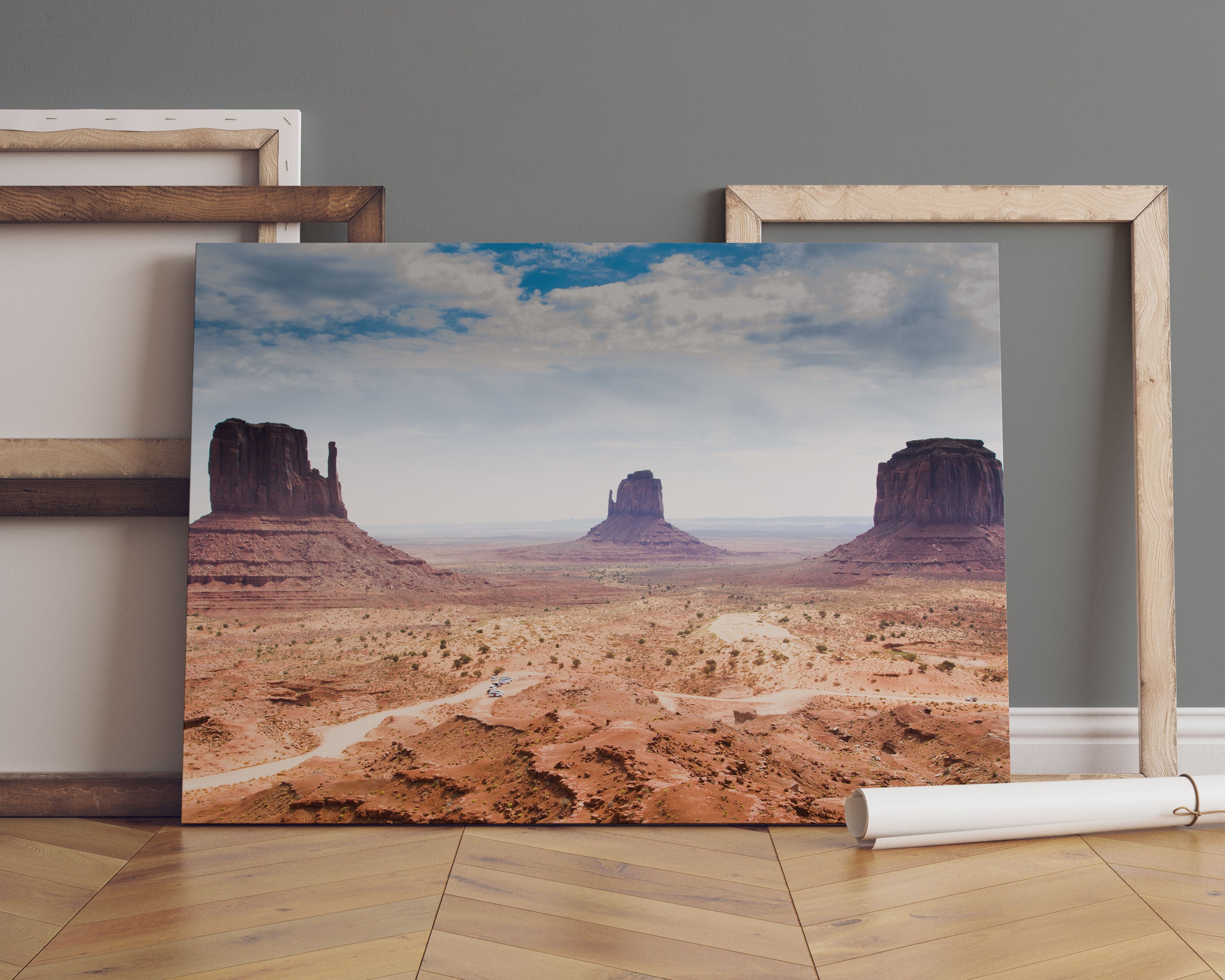 Monument Valley Leinwandbild Sofa