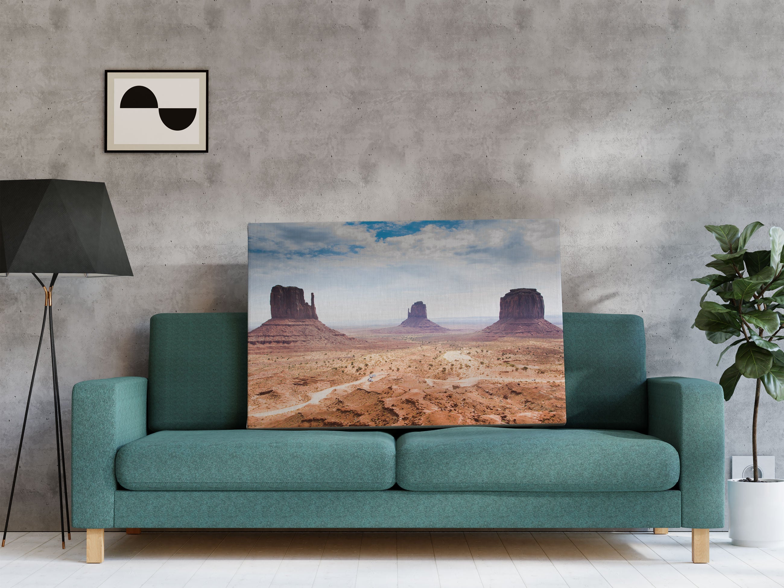 Monument Valley Leinwandbild Regal