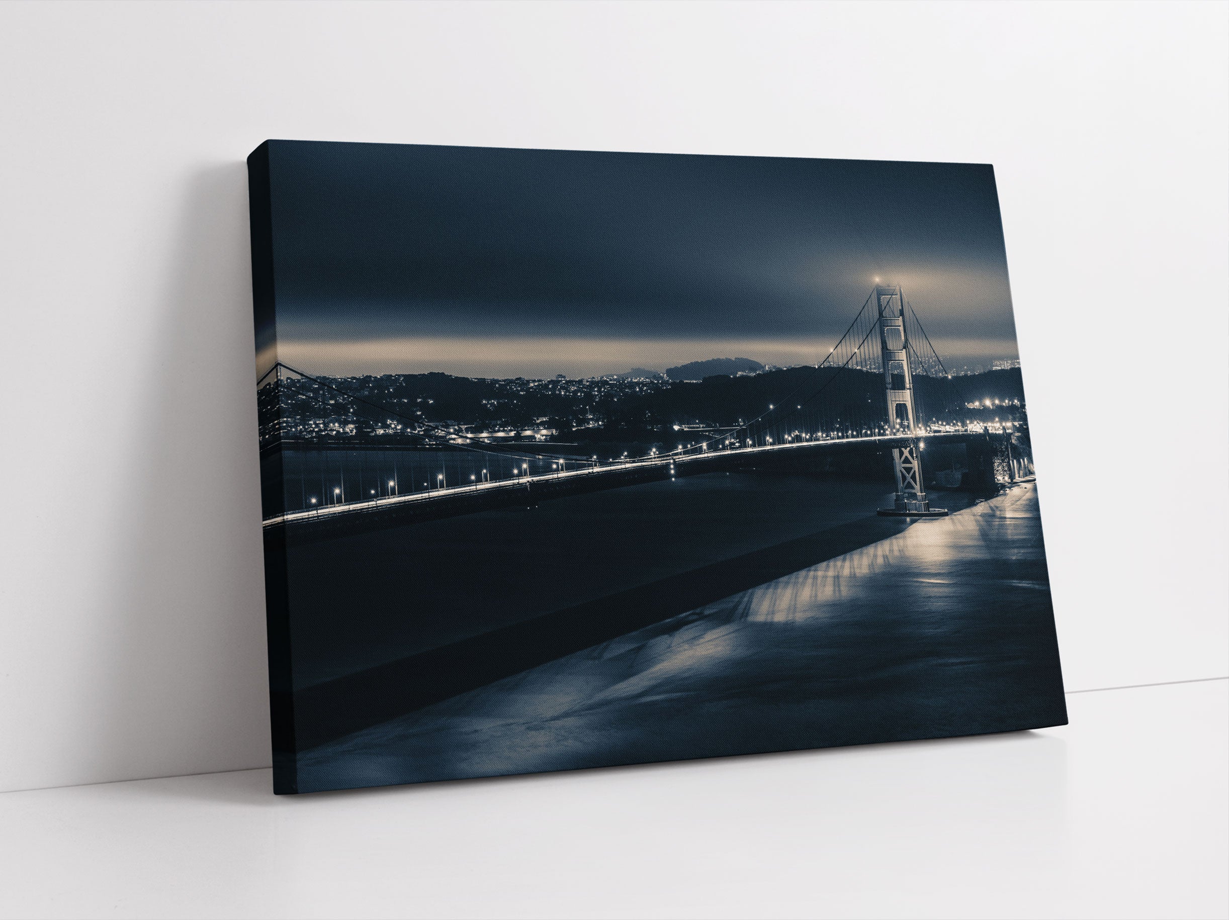 Golden Gate Bridge in New York Leinwandbild Studio