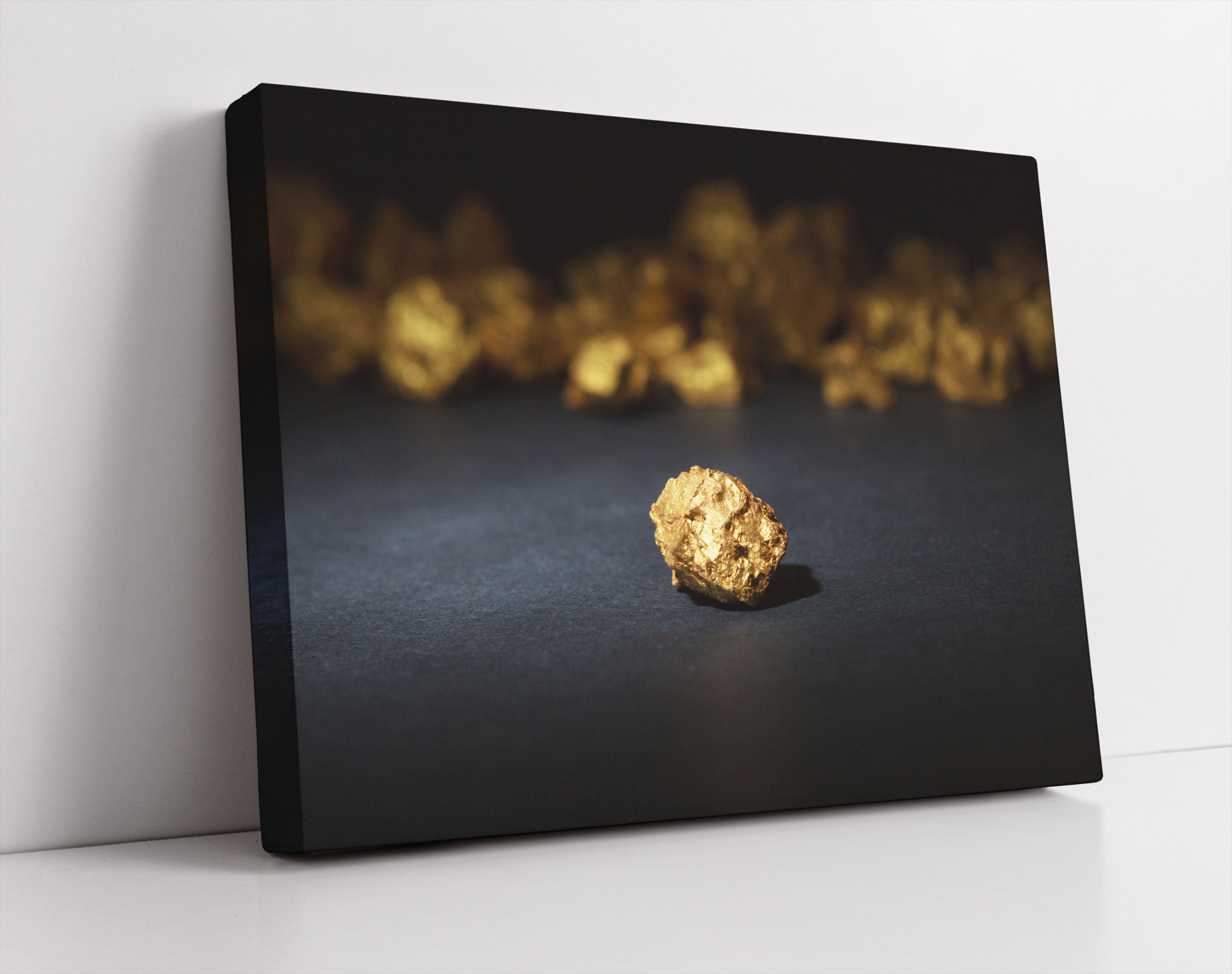 Goldnugget - Leinwandbild