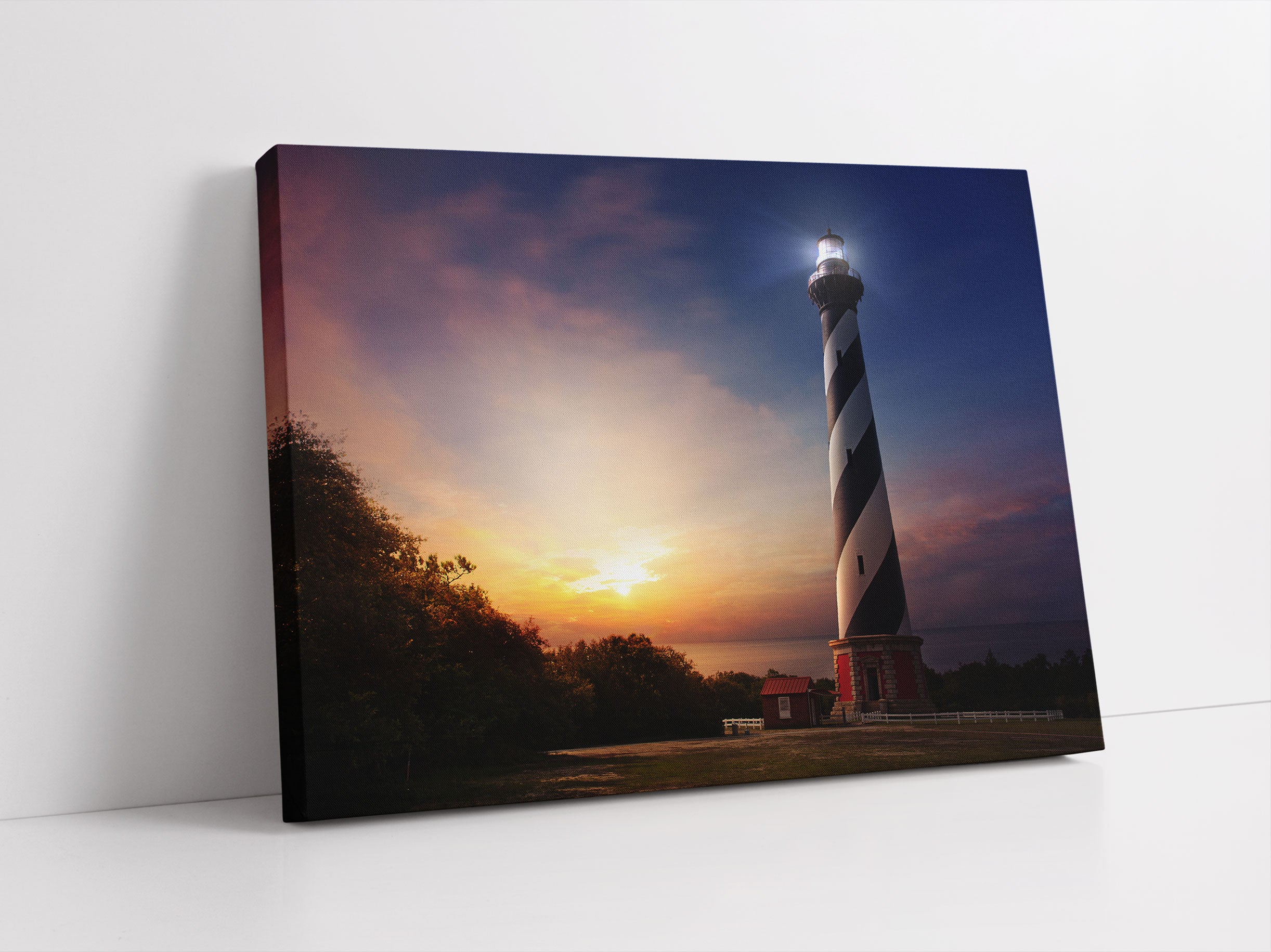 Cape Hatteras Leuchtturm Leinwandbild Studio