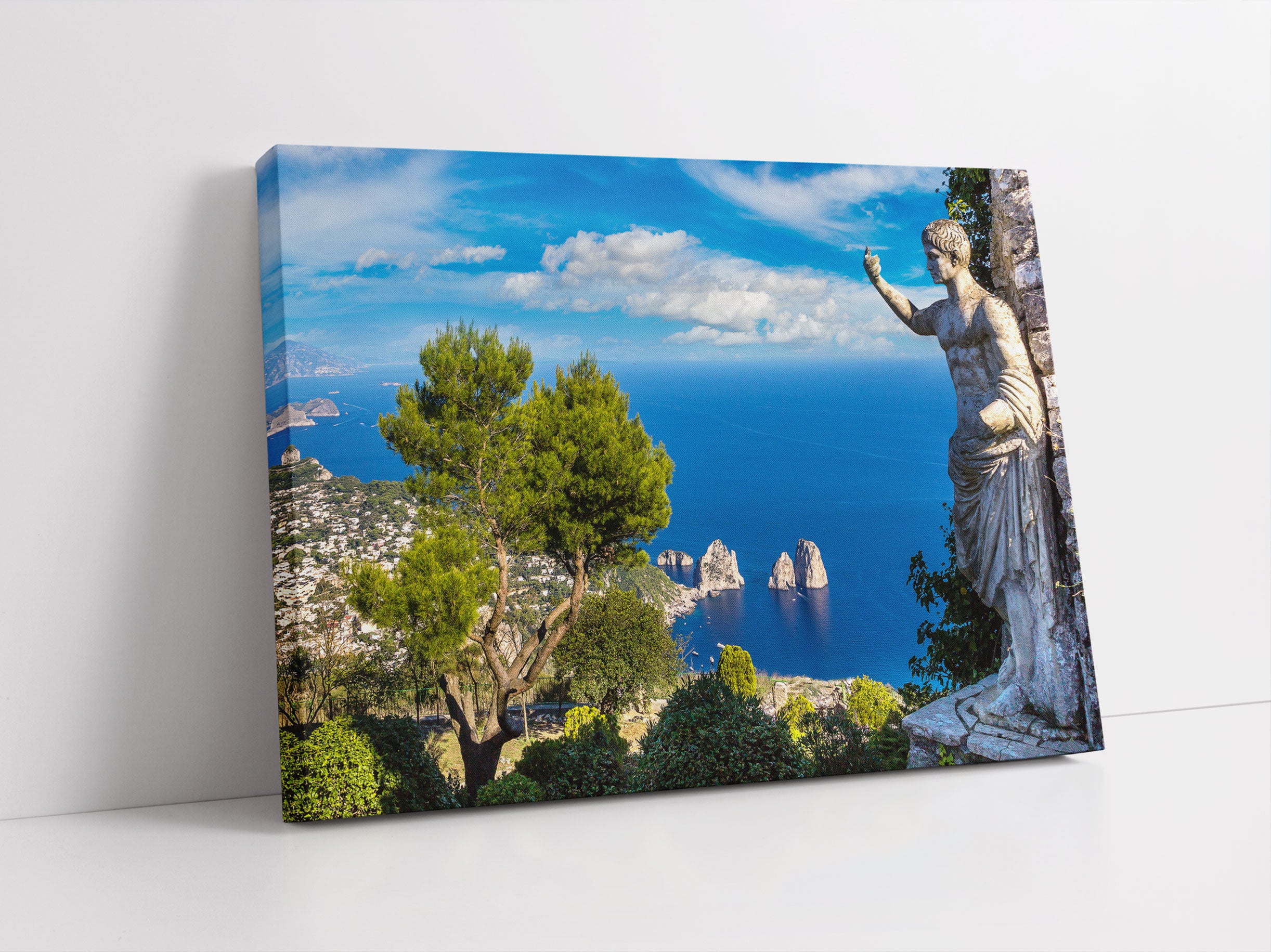 Insel Capri in Italien Leinwandbild Studio