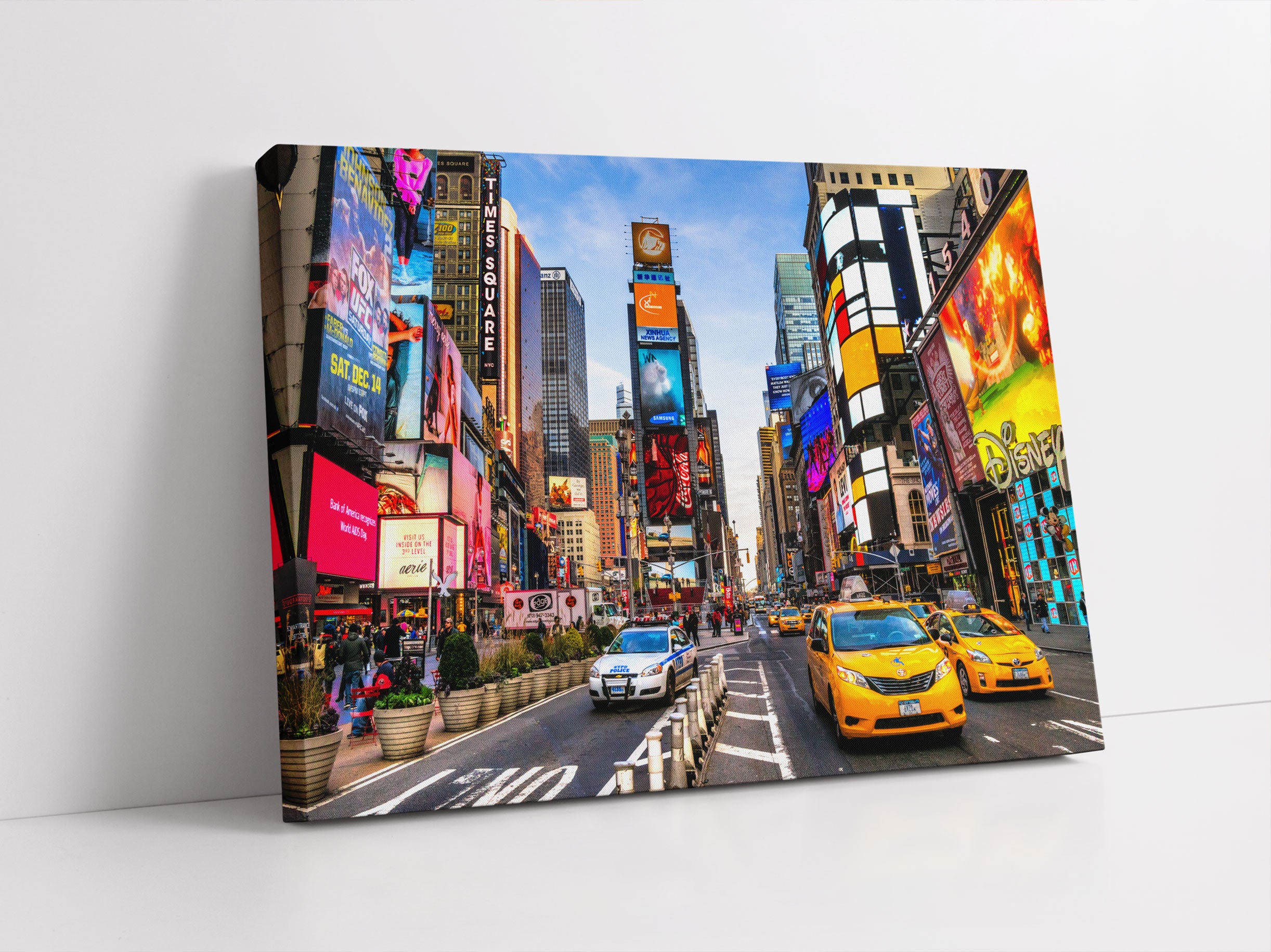 Times Square in new York City Leinwandbild Studio