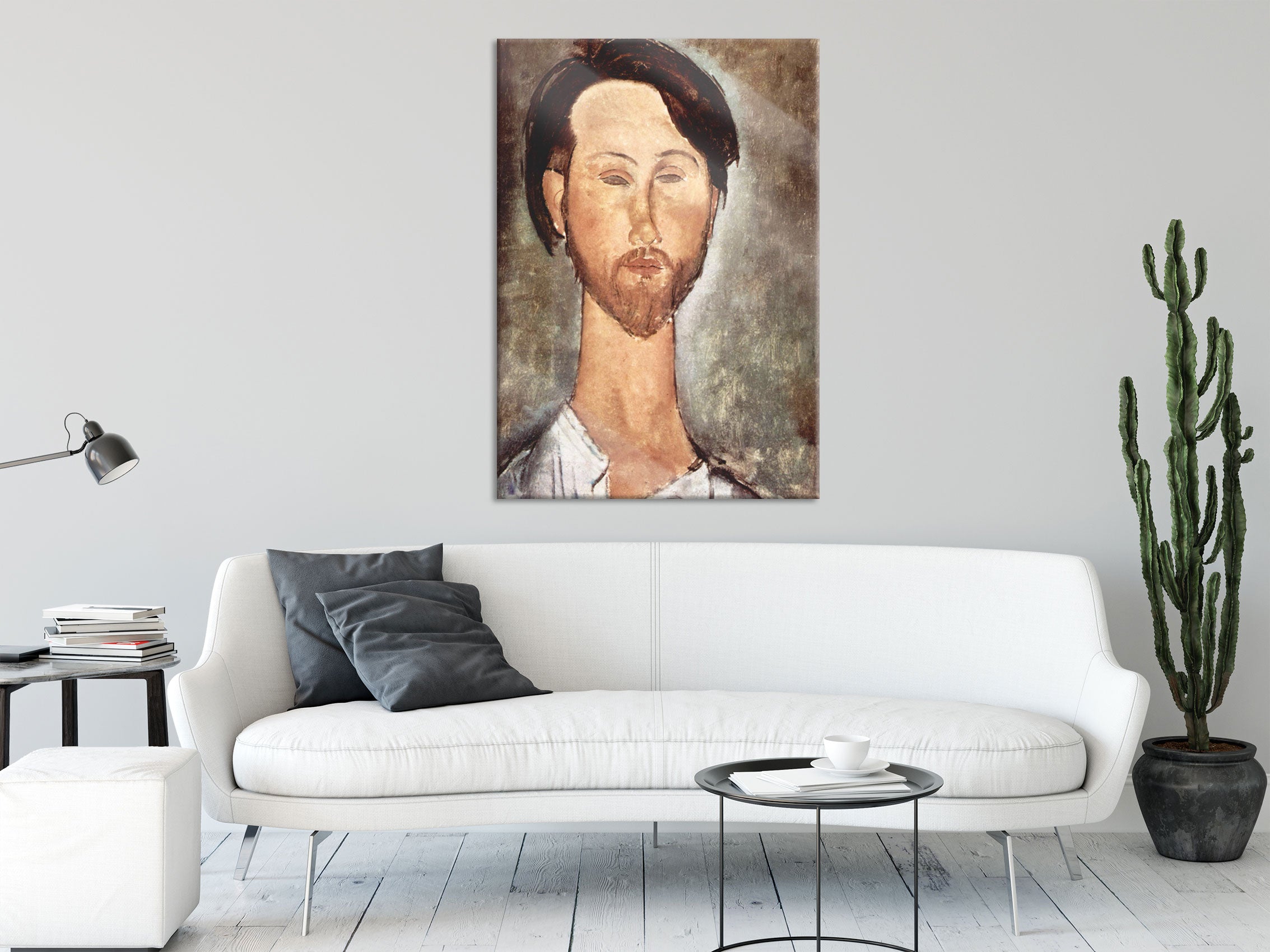 Amedeo Modigliani - Leopold Zborowski , Glasbild