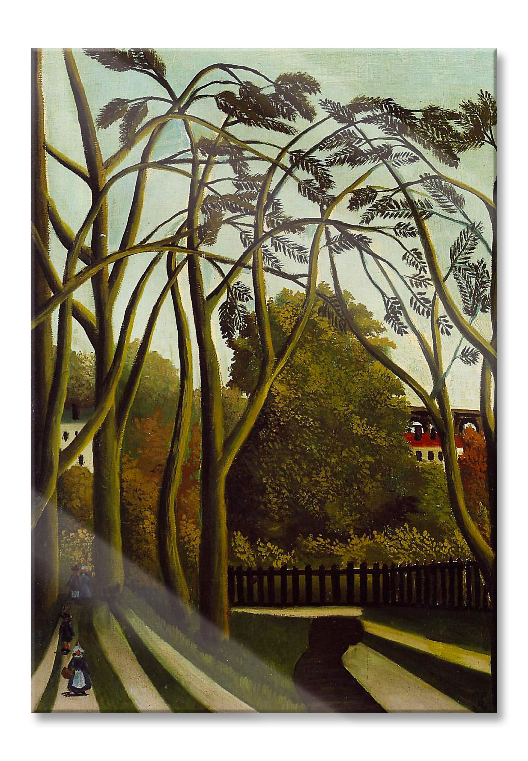 Henri Rousseau - The Redlist Naivismus, Glasbild