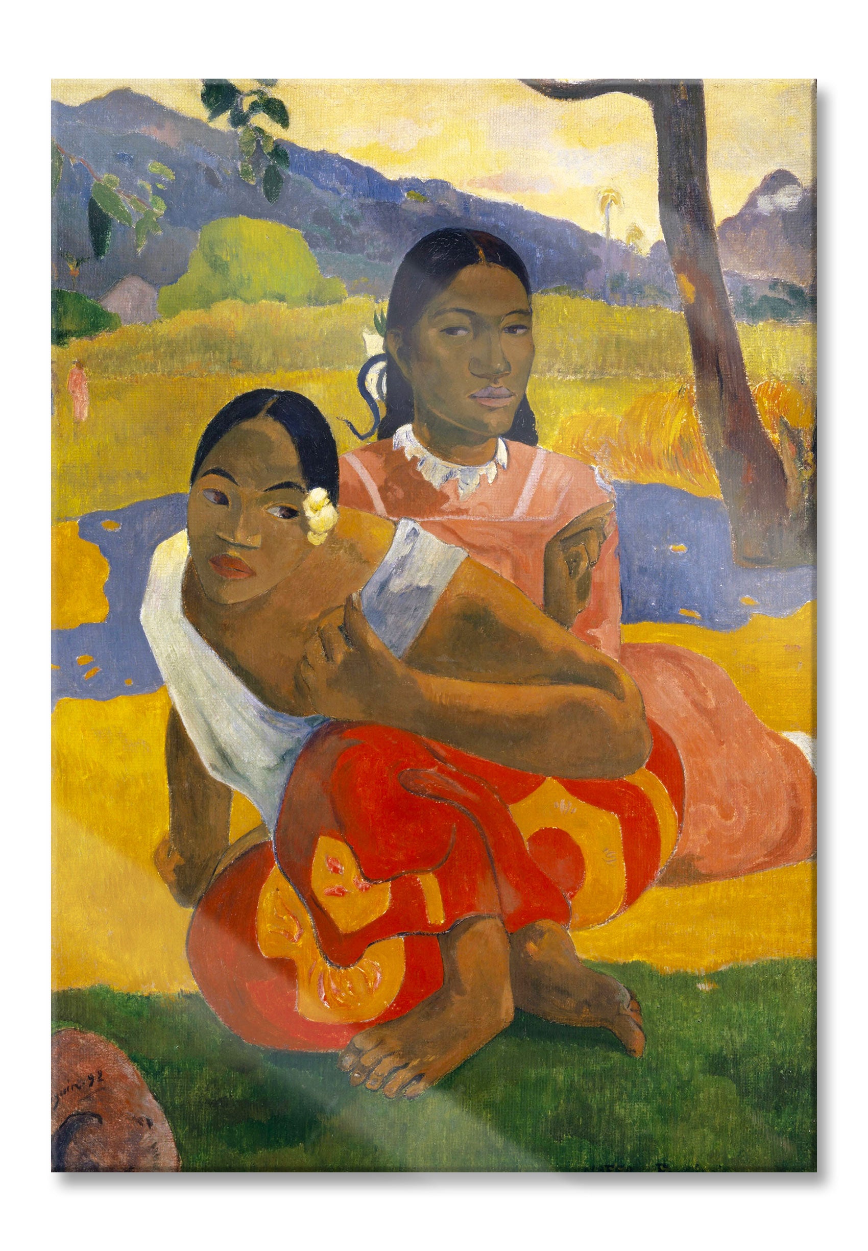 Paul Gauguin - Nafea Faa Ipoipo , Glasbild