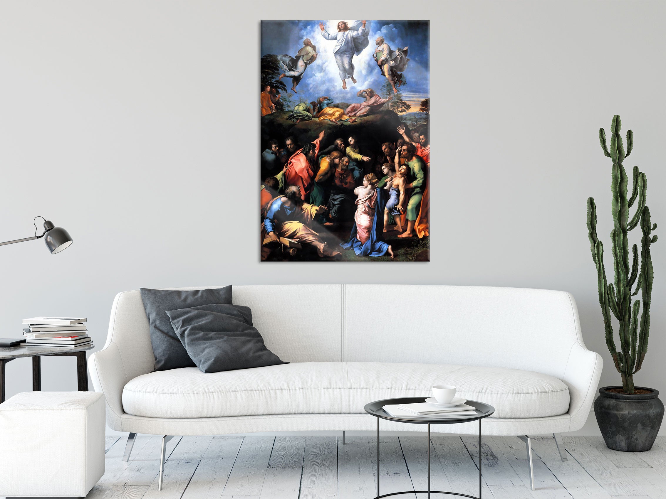 Raffael - Transfiguration , Glasbild