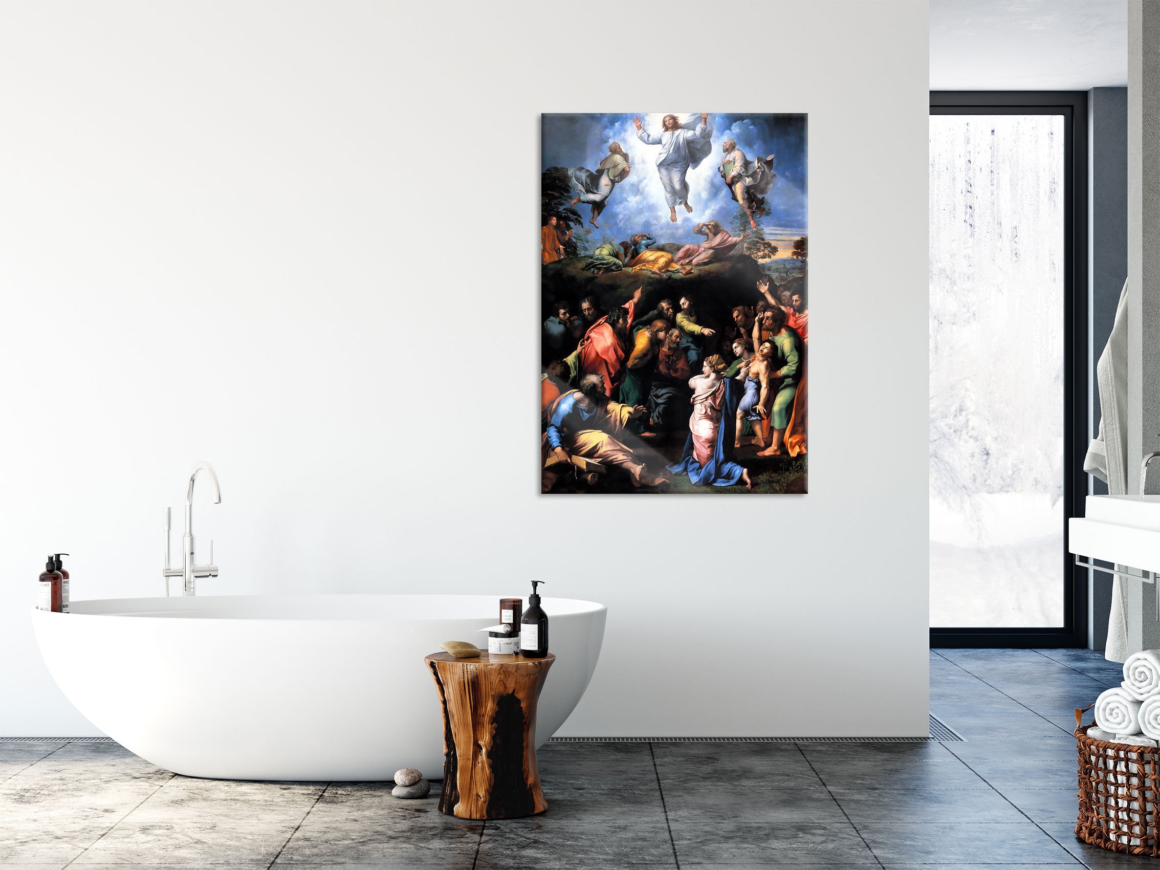 Raffael - Transfiguration , Glasbild