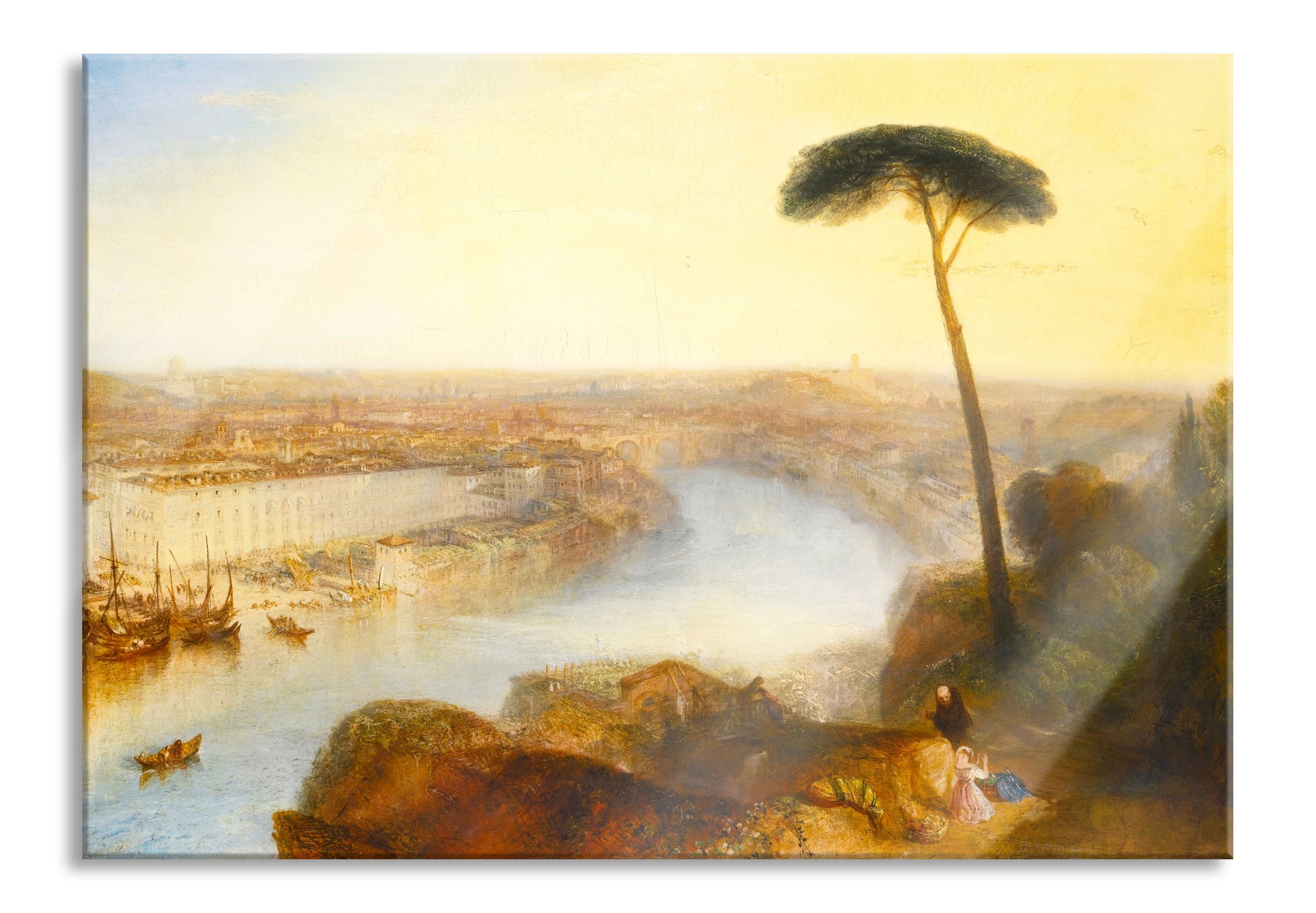 William Turner - ROME FROM MOUNT AVENTINE, Glasbild