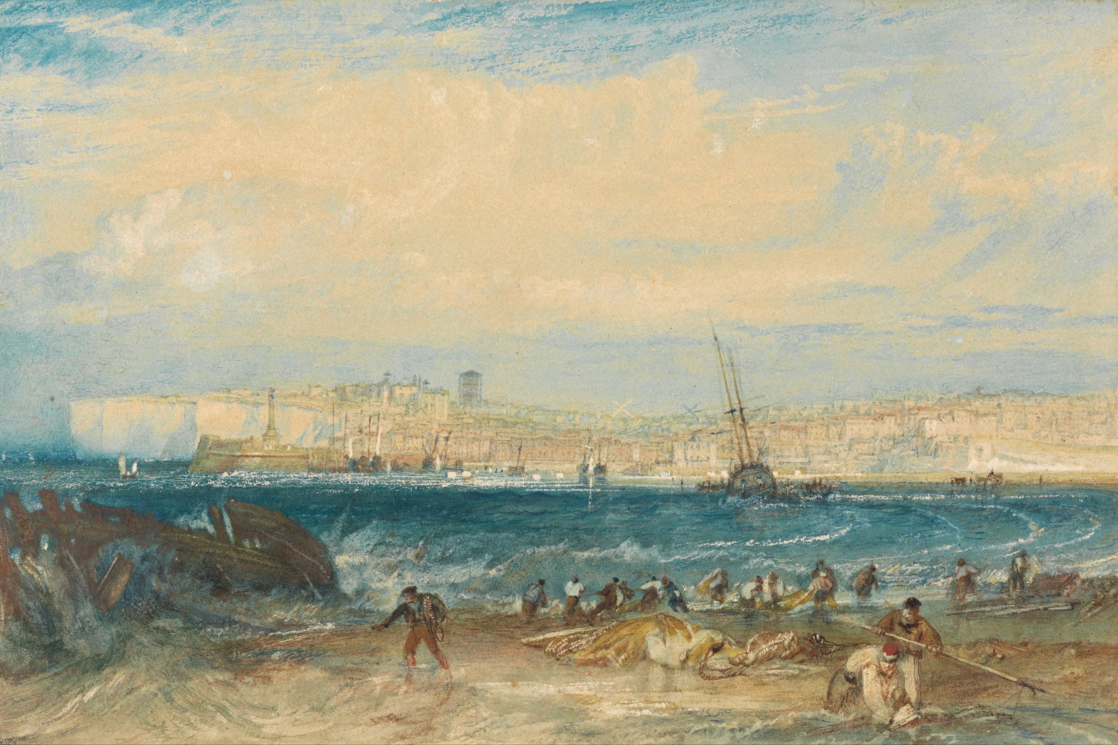 William Turner - Margate , Glasbild