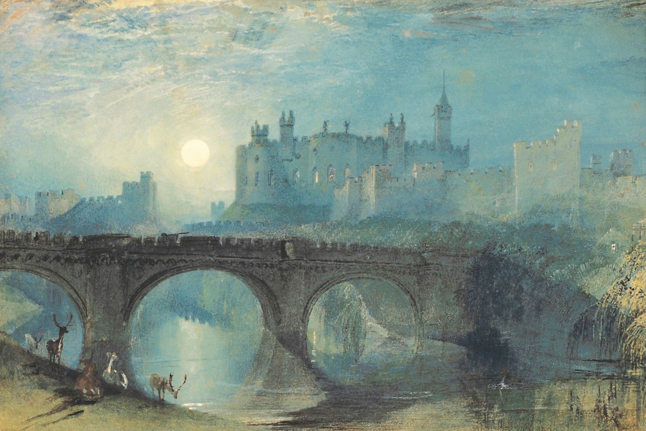 William Turner - Moela Agsa, Glasbild