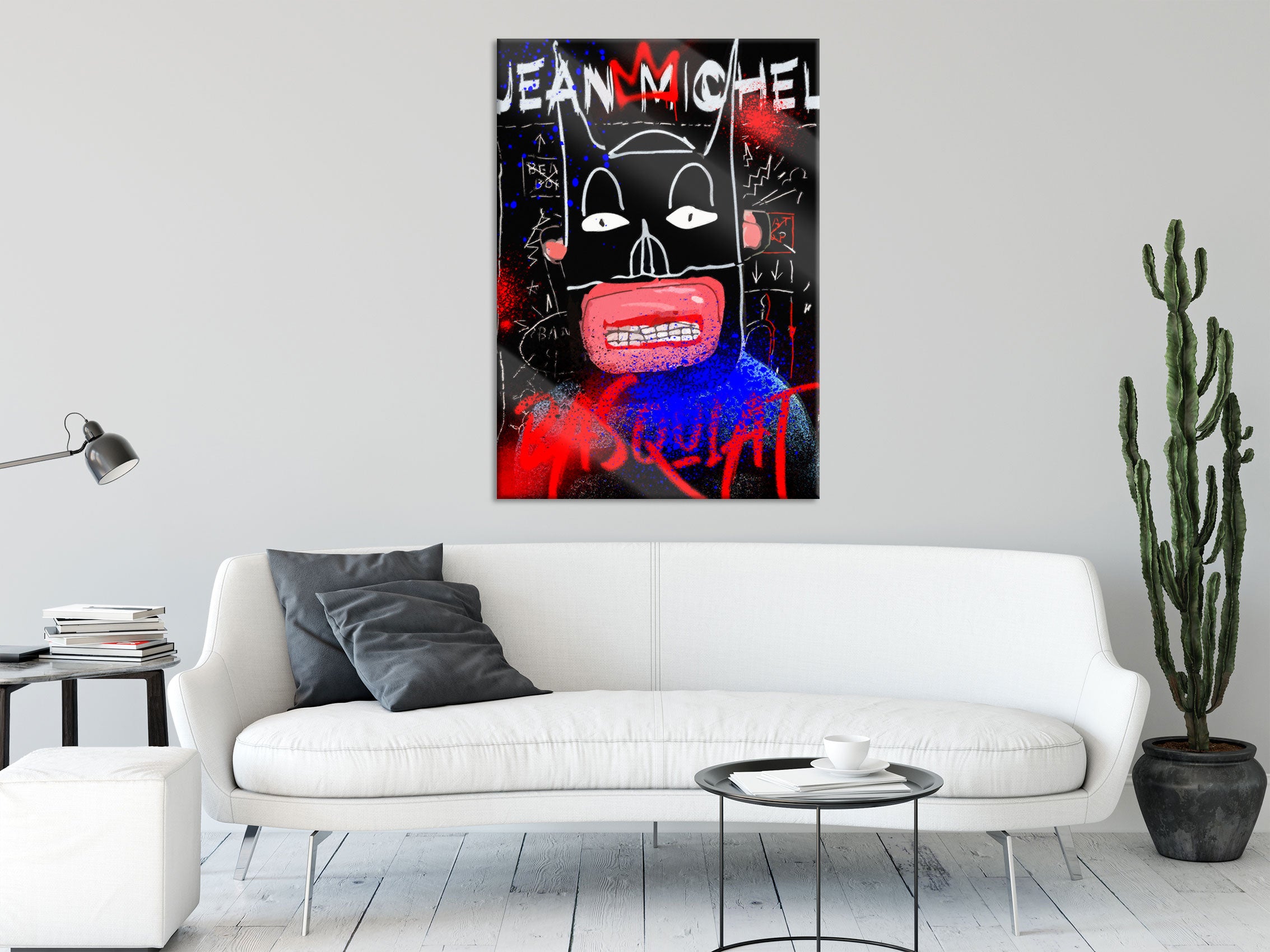 Pop Art  - Jean Bat, Glasbild