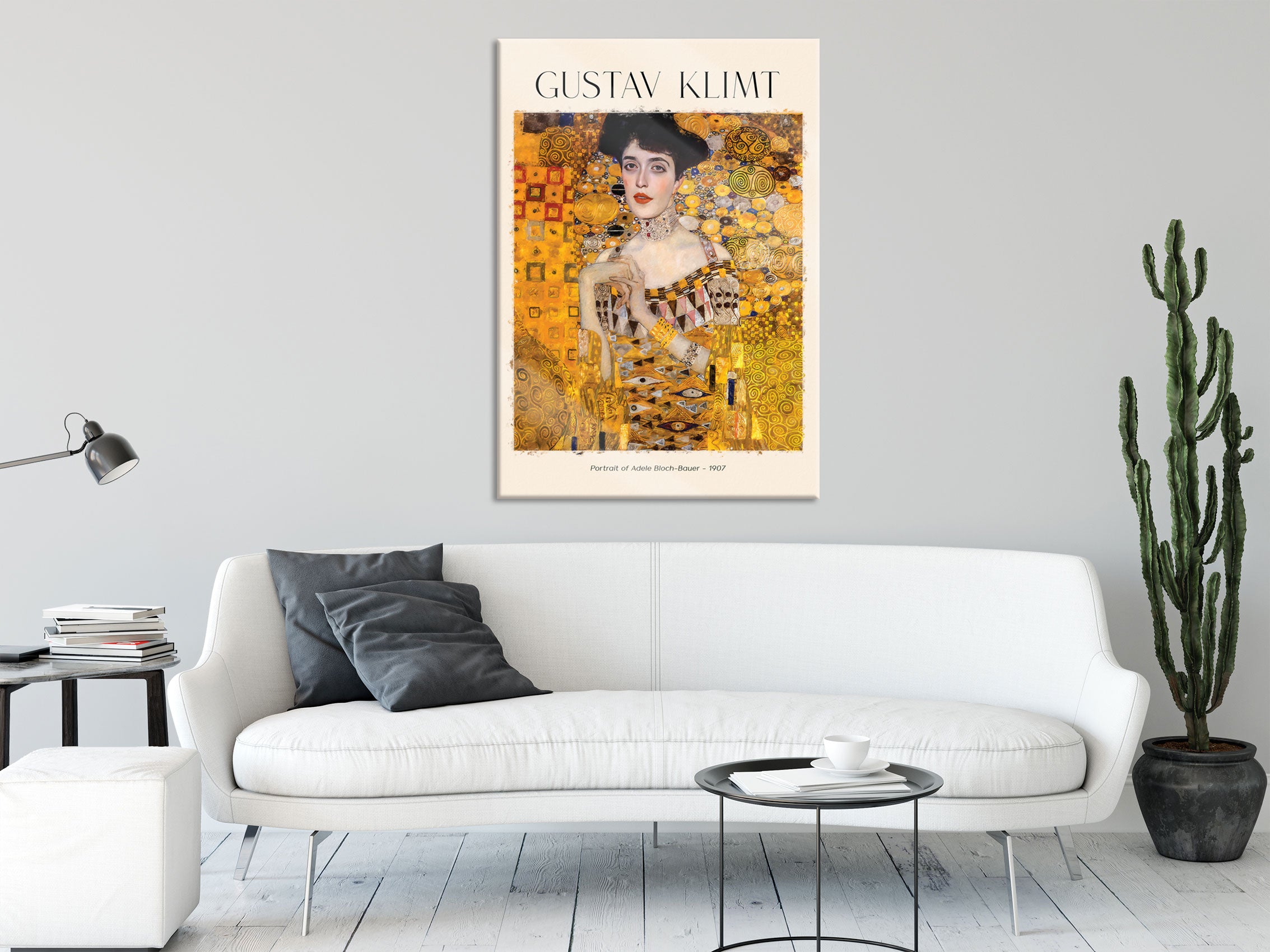 Art Portrait  - Gustav Klimt - Adele Boch-Bauer, Glasbild