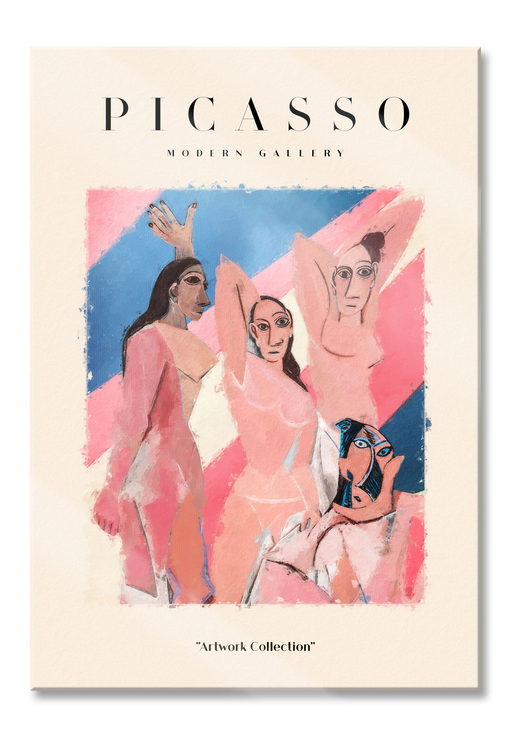 Picasso Art Collection  - Frauengruppe, Glasbild