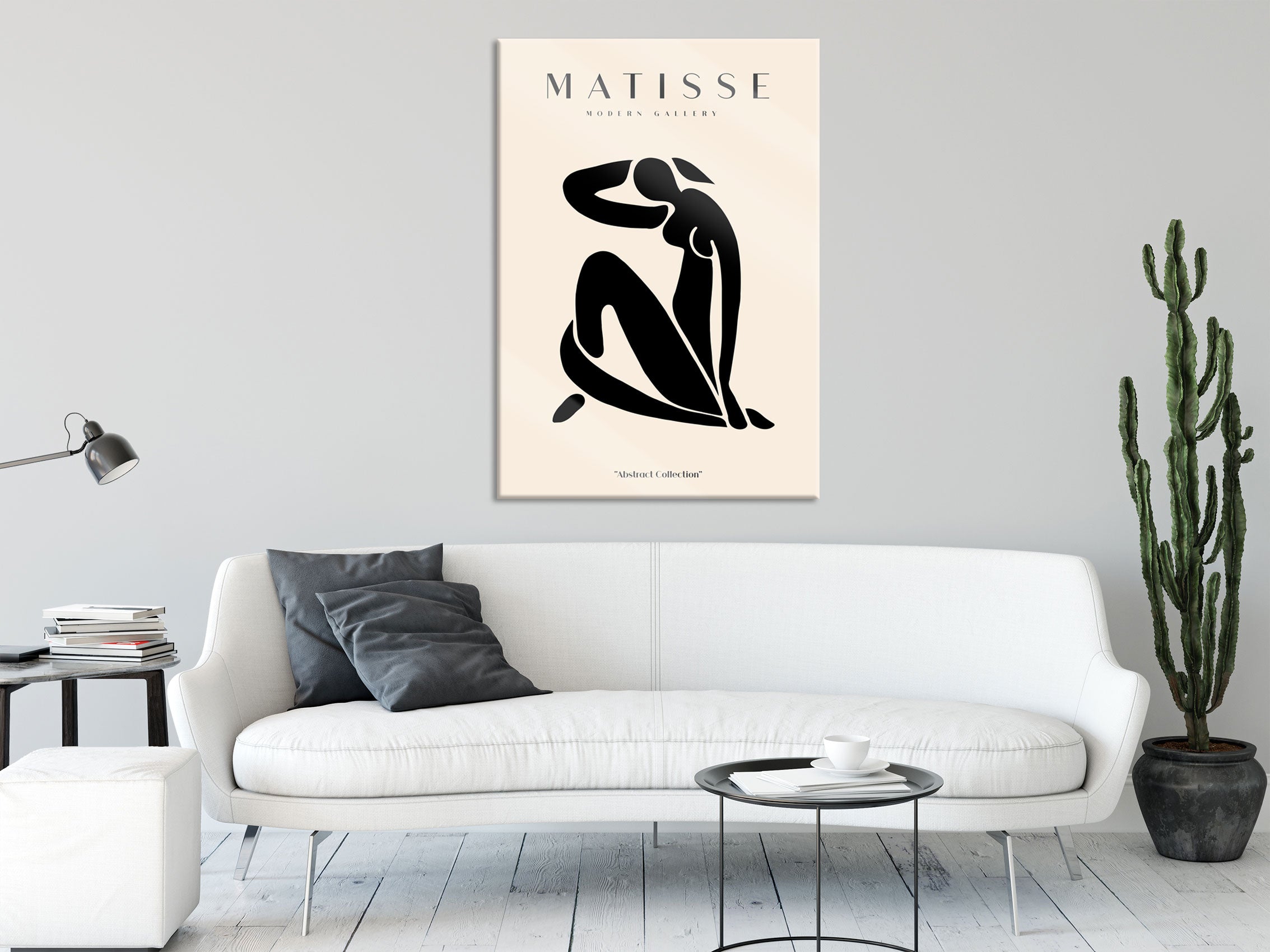 Matisse Modern Gallery  - Blauer Akt I, Glasbild