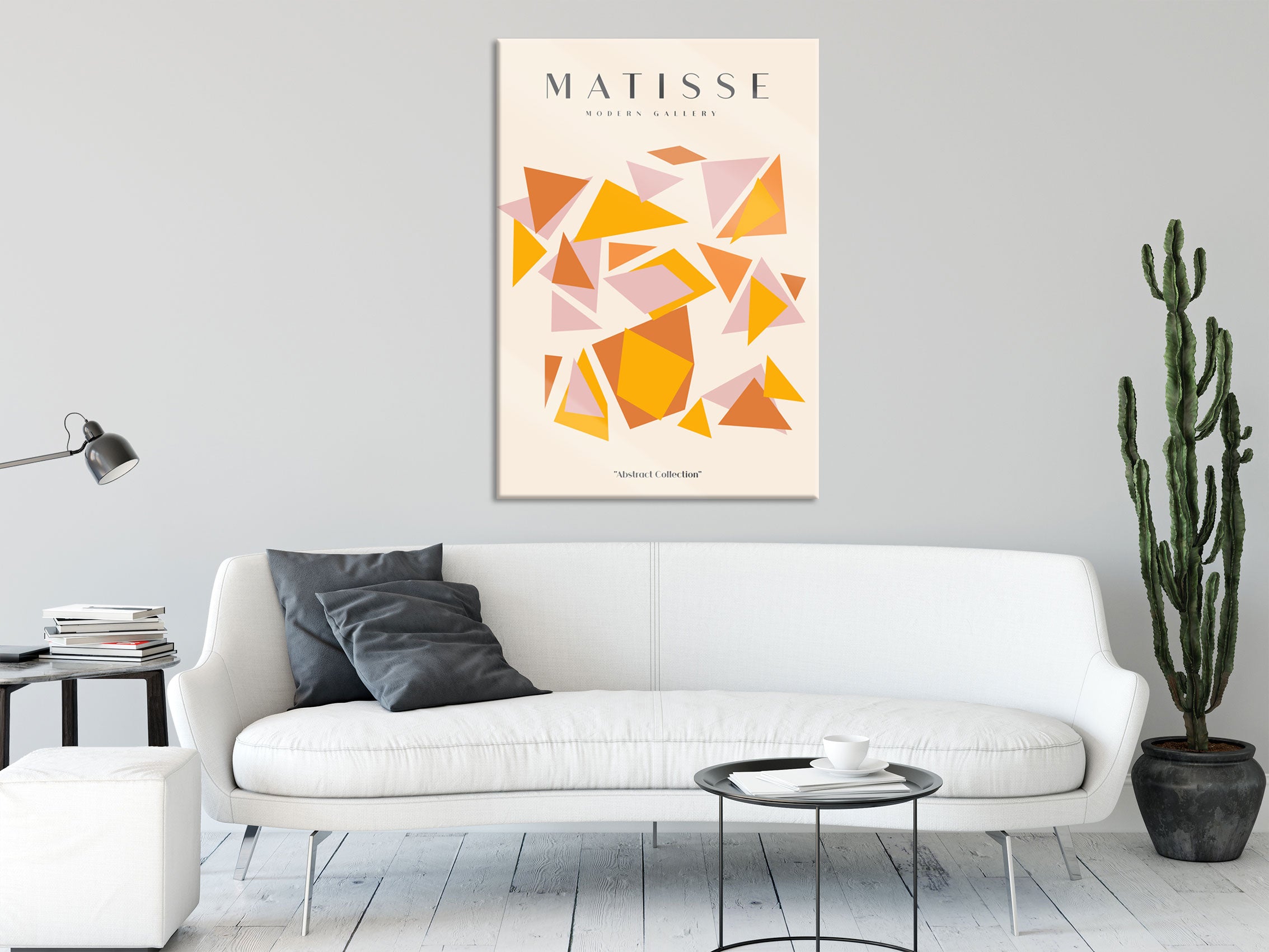 Matisse Modern Gallery  - Formen I, Glasbild