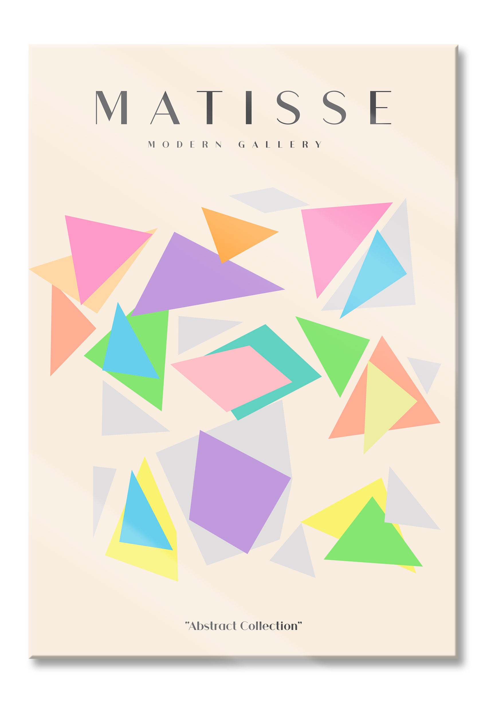 Matisse Modern Gallery  - Formen II, Glasbild