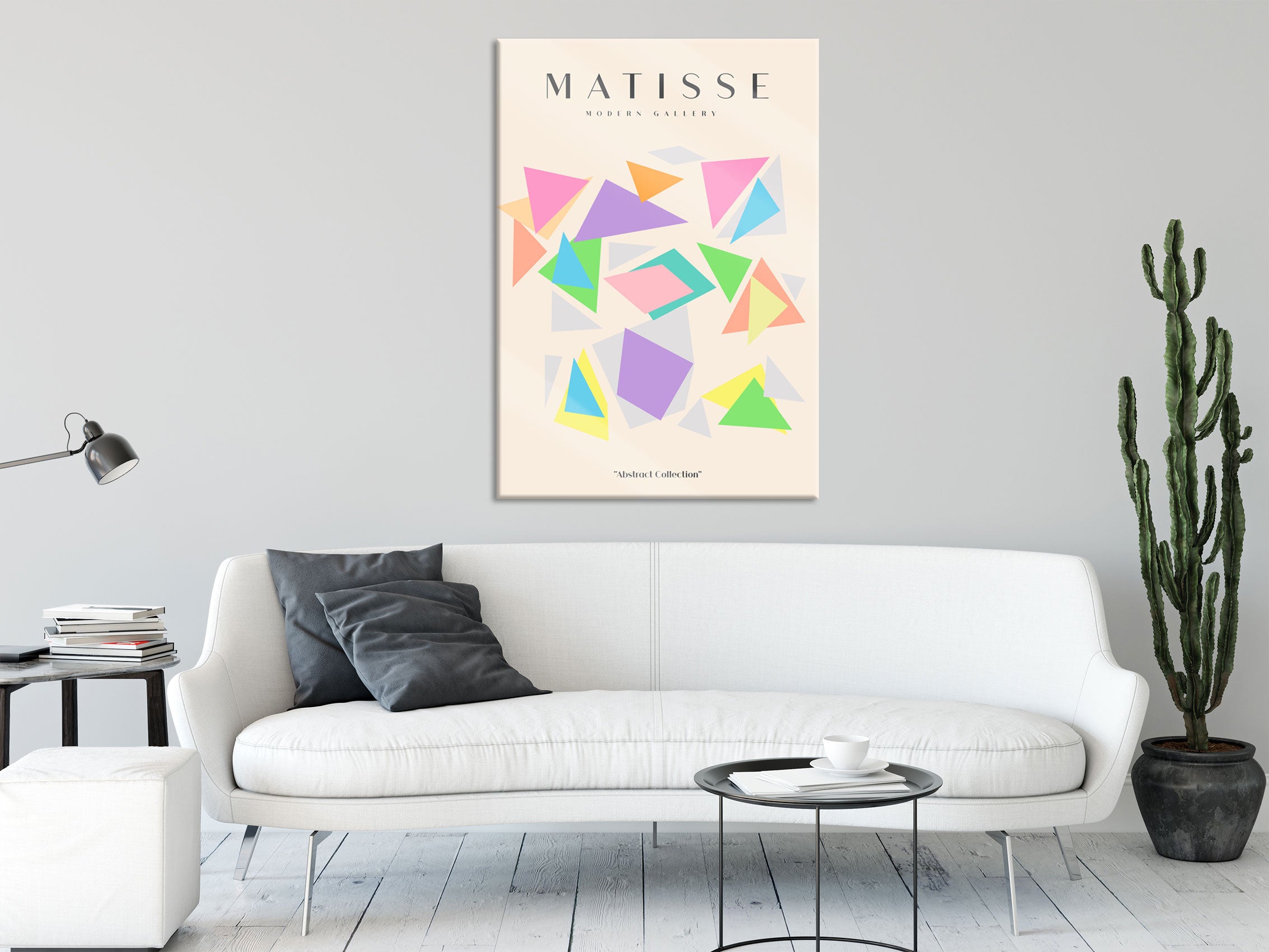 Matisse Modern Gallery  - Formen II, Glasbild