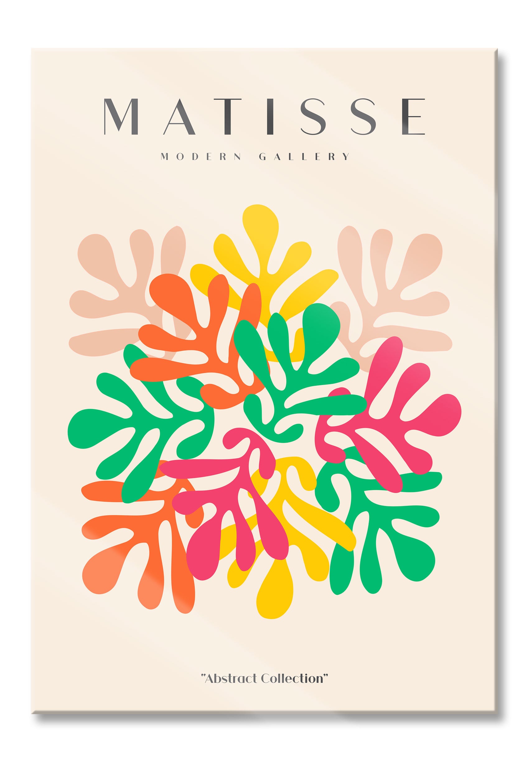 Matisse Modern Gallery  - Korallen Strauß, Glasbild