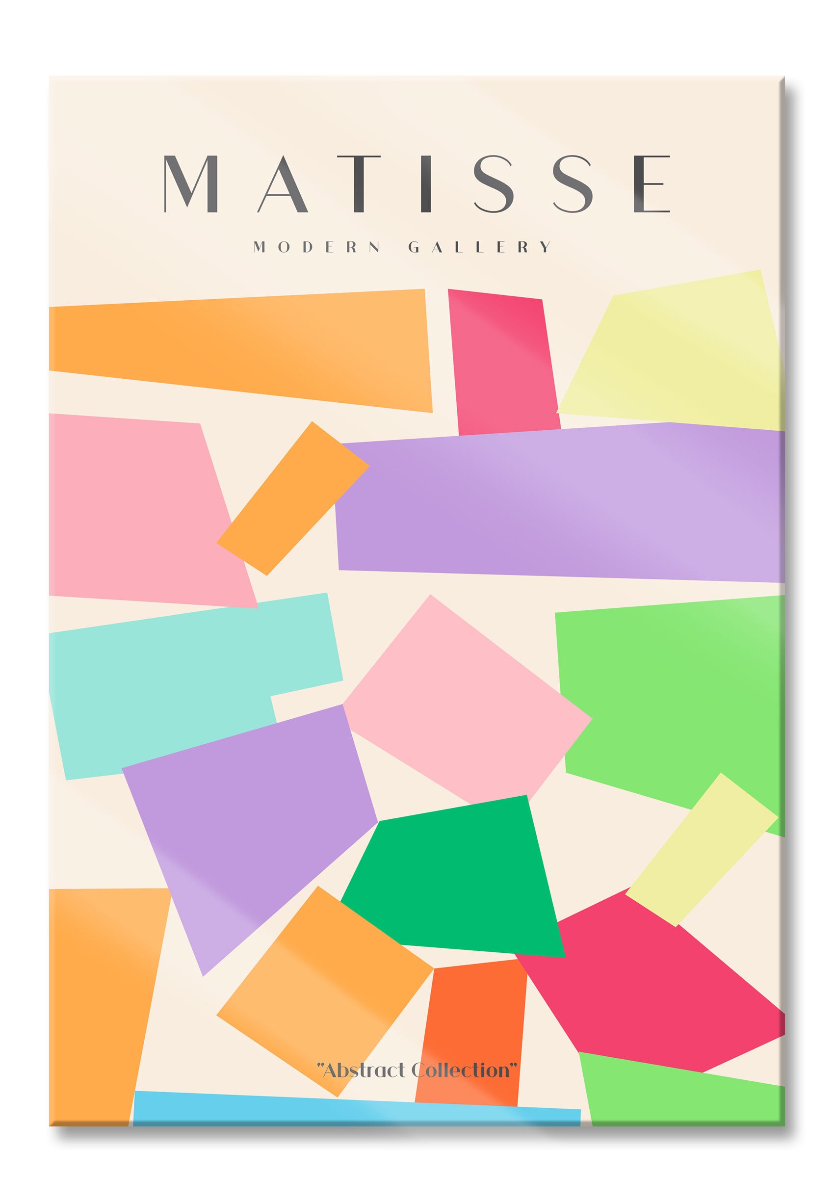 Matisse Modern Gallery  - Rechtecke, Glasbild