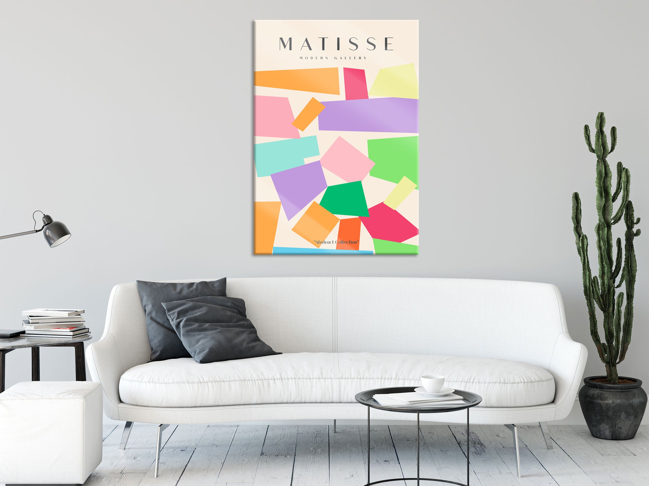 Matisse Modern Gallery  - Rechtecke, Glasbild