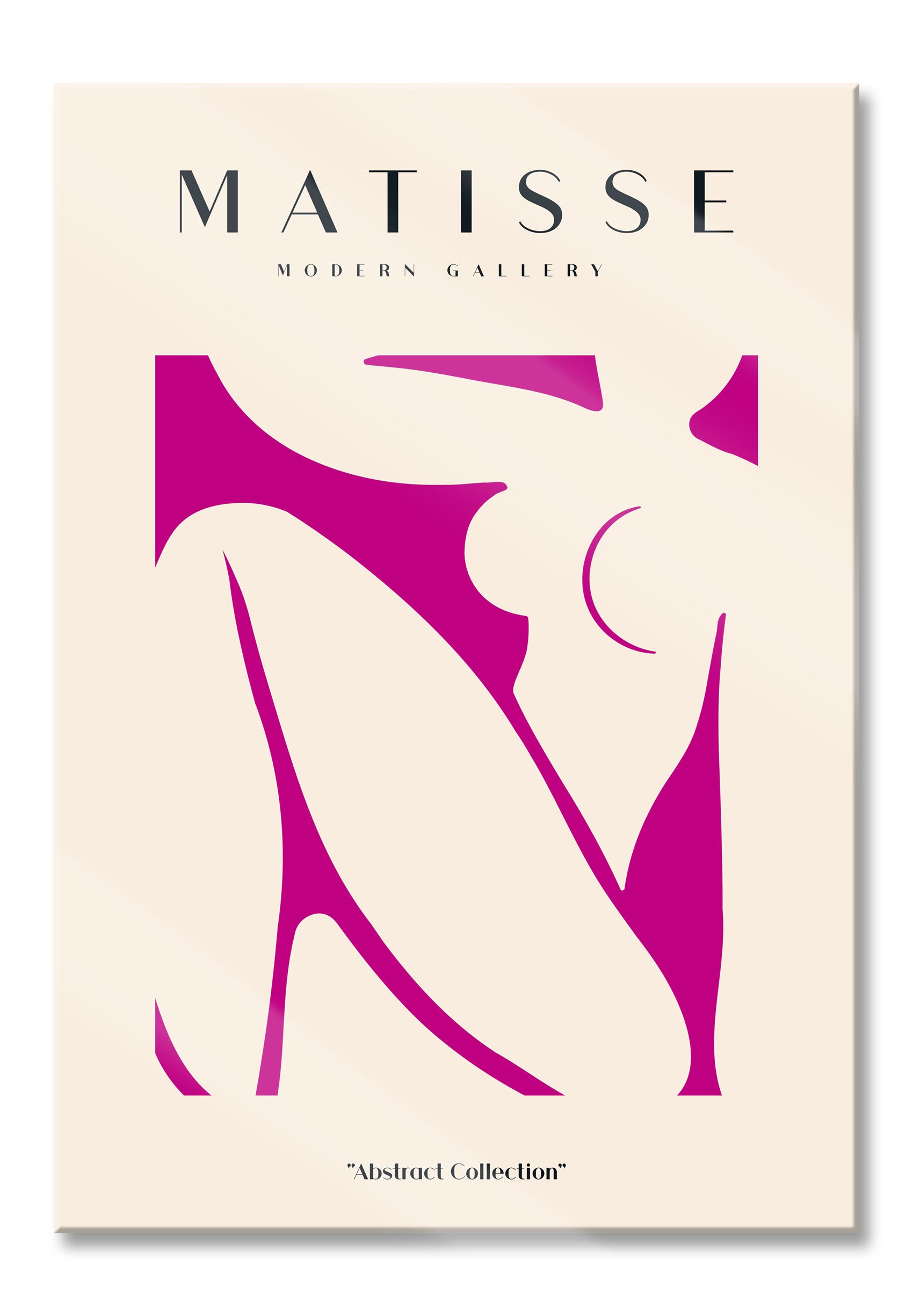 Matisse Modern Gallery  - Blauer Akt II, Glasbild