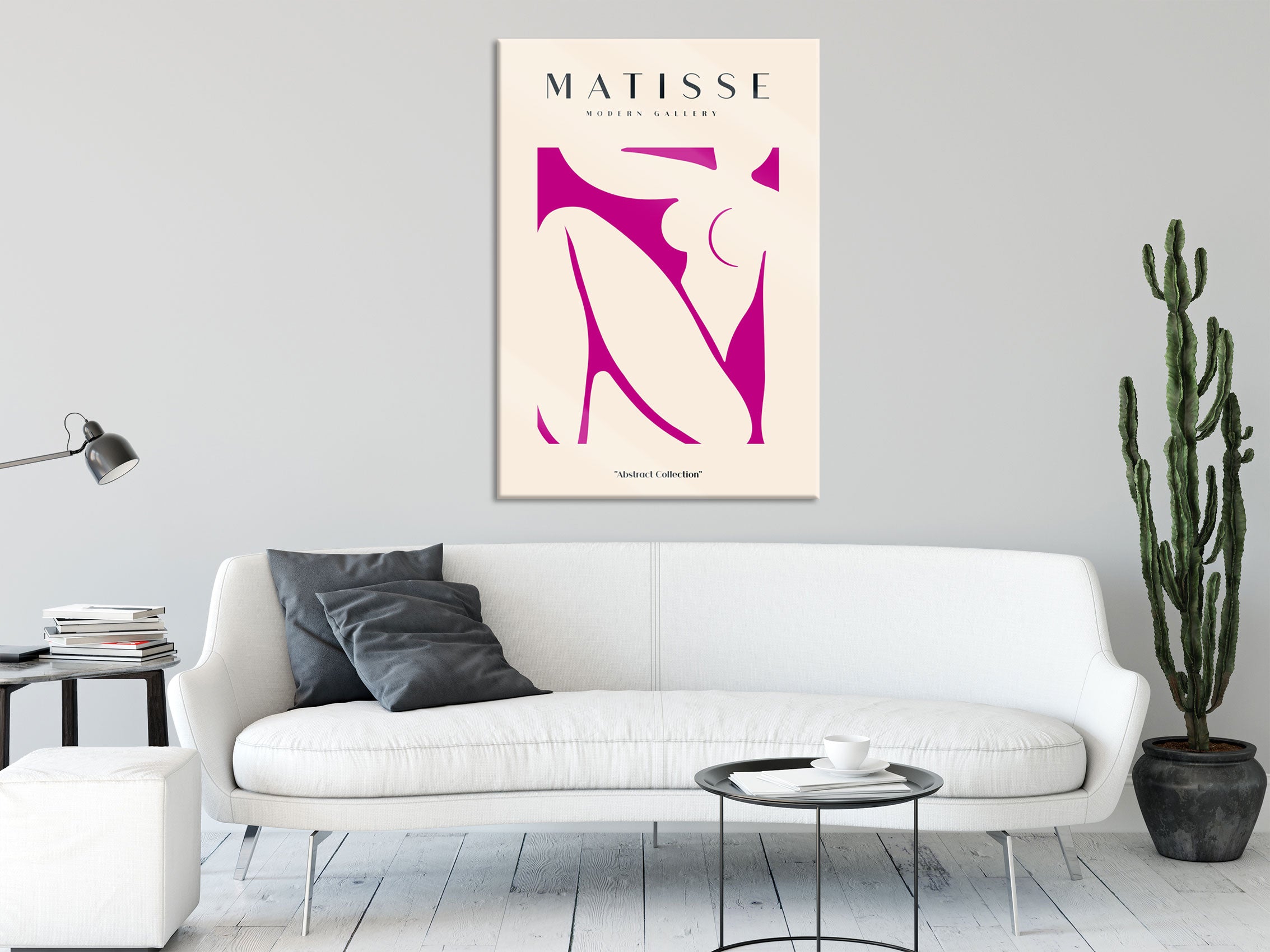 Matisse Modern Gallery  - Blauer Akt II, Glasbild