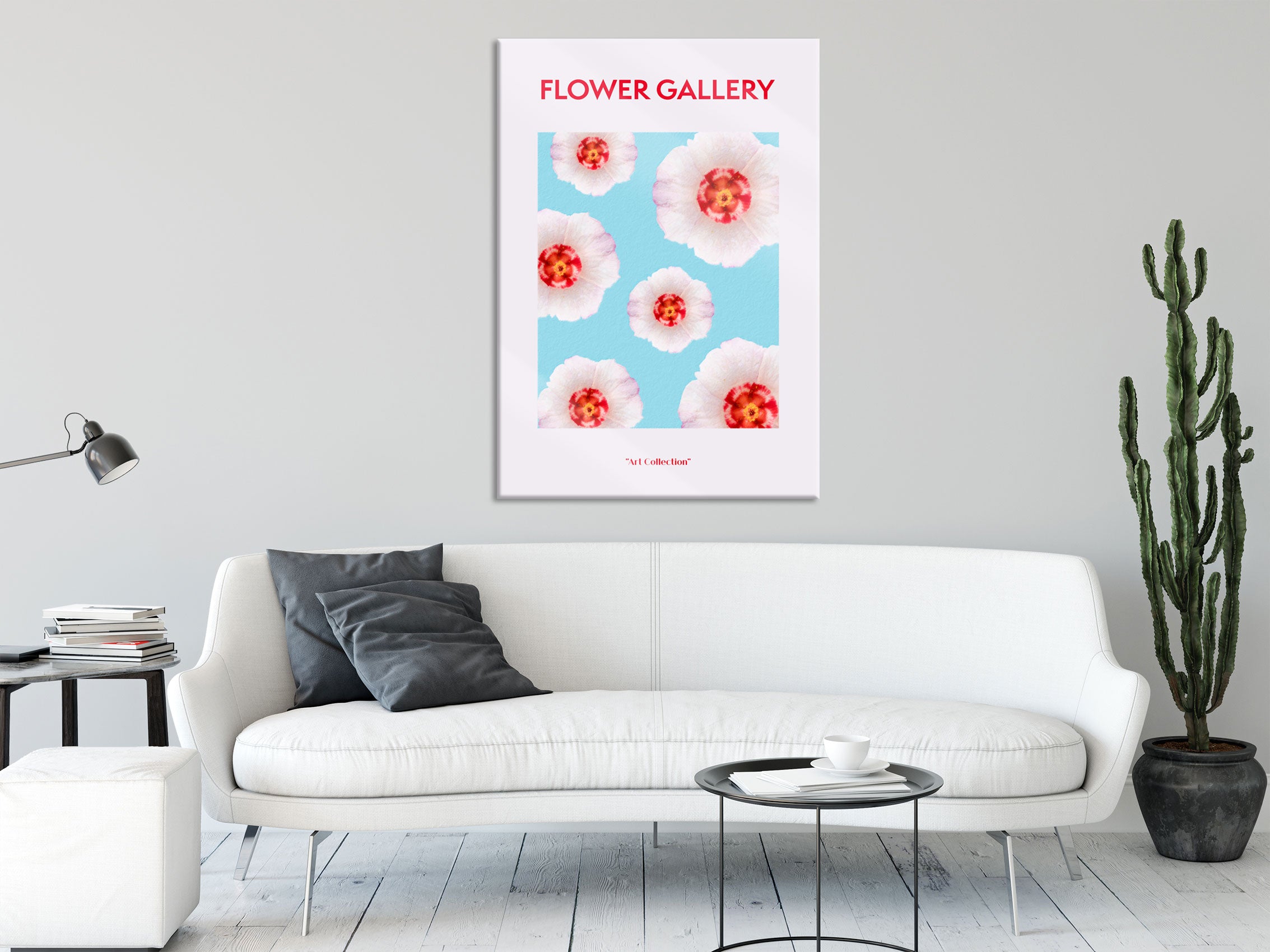 Flower Gallery  - Mohnblume, Glasbild