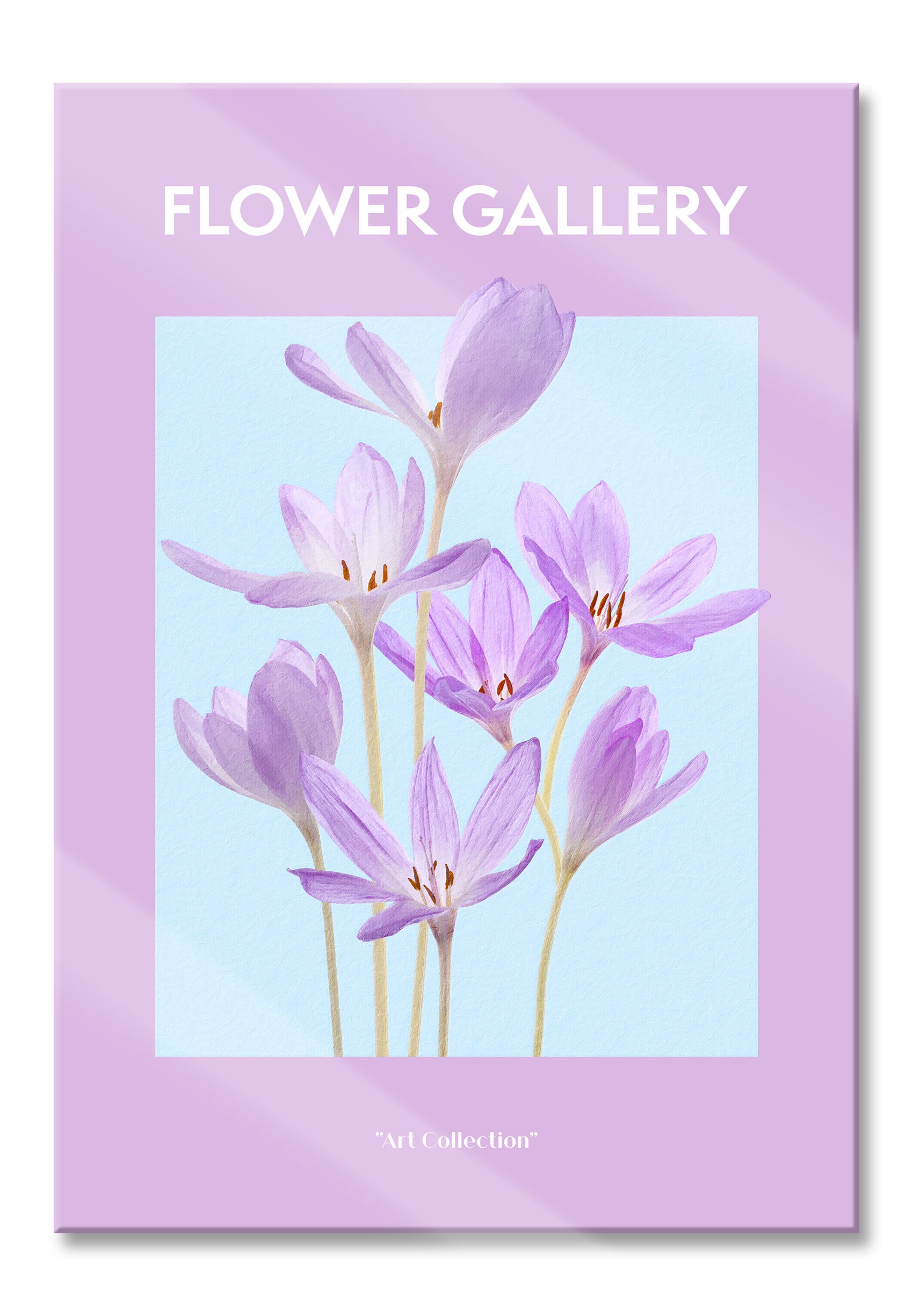 Flower Gallery  - Lilie, Glasbild