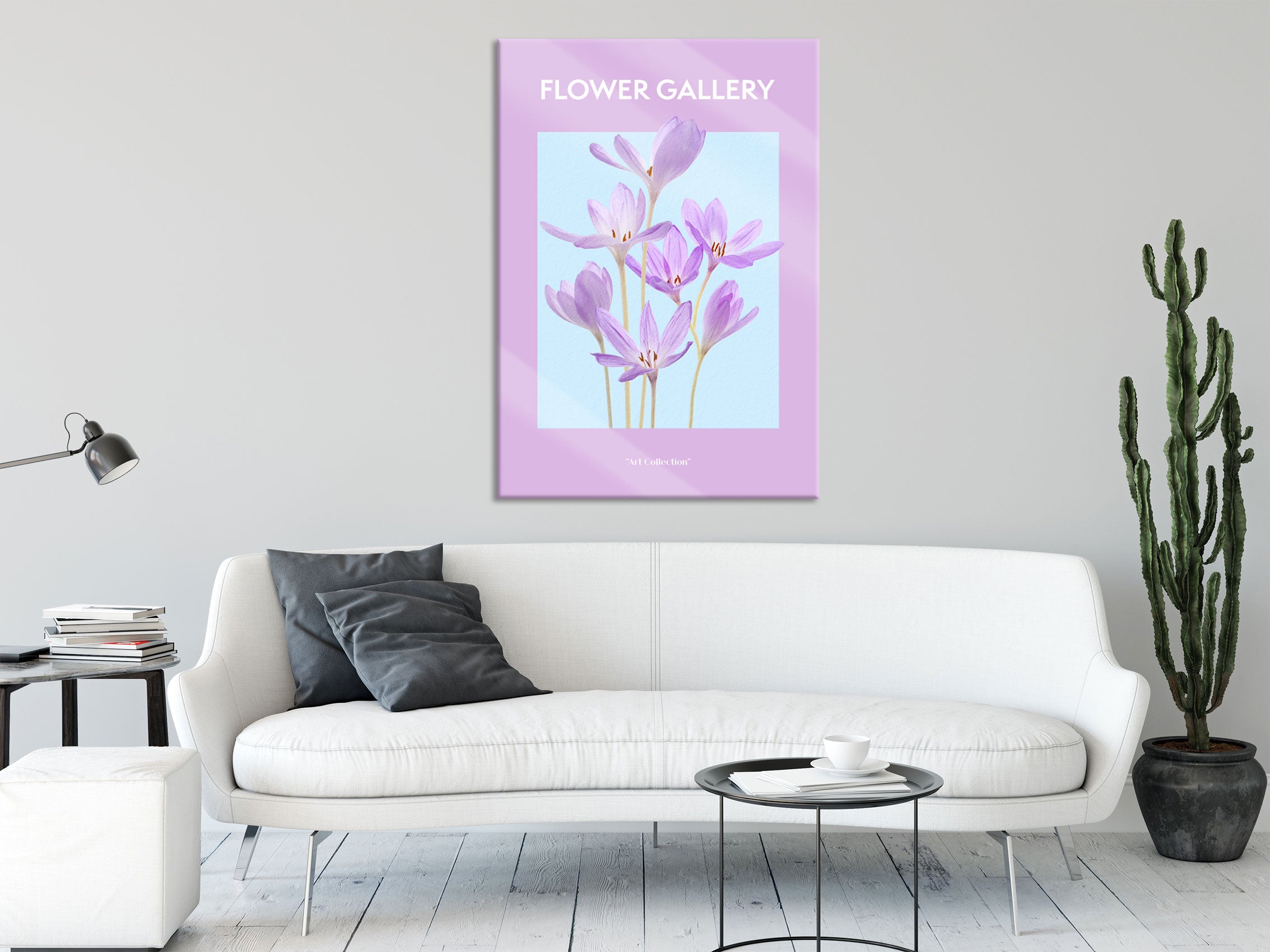 Flower Gallery  - Lilie, Glasbild