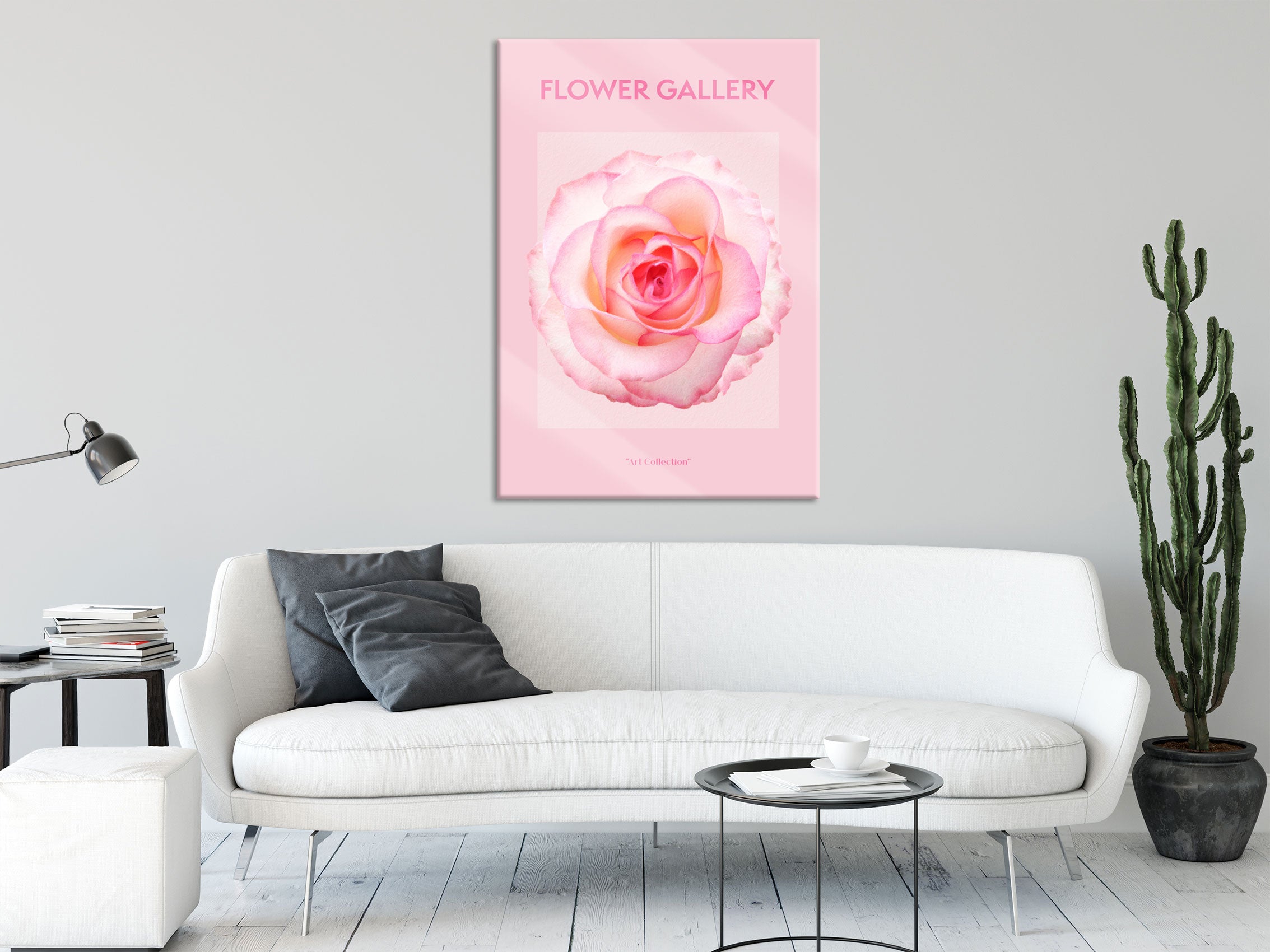 Flower Gallery  - Rosa Rose III, Glasbild