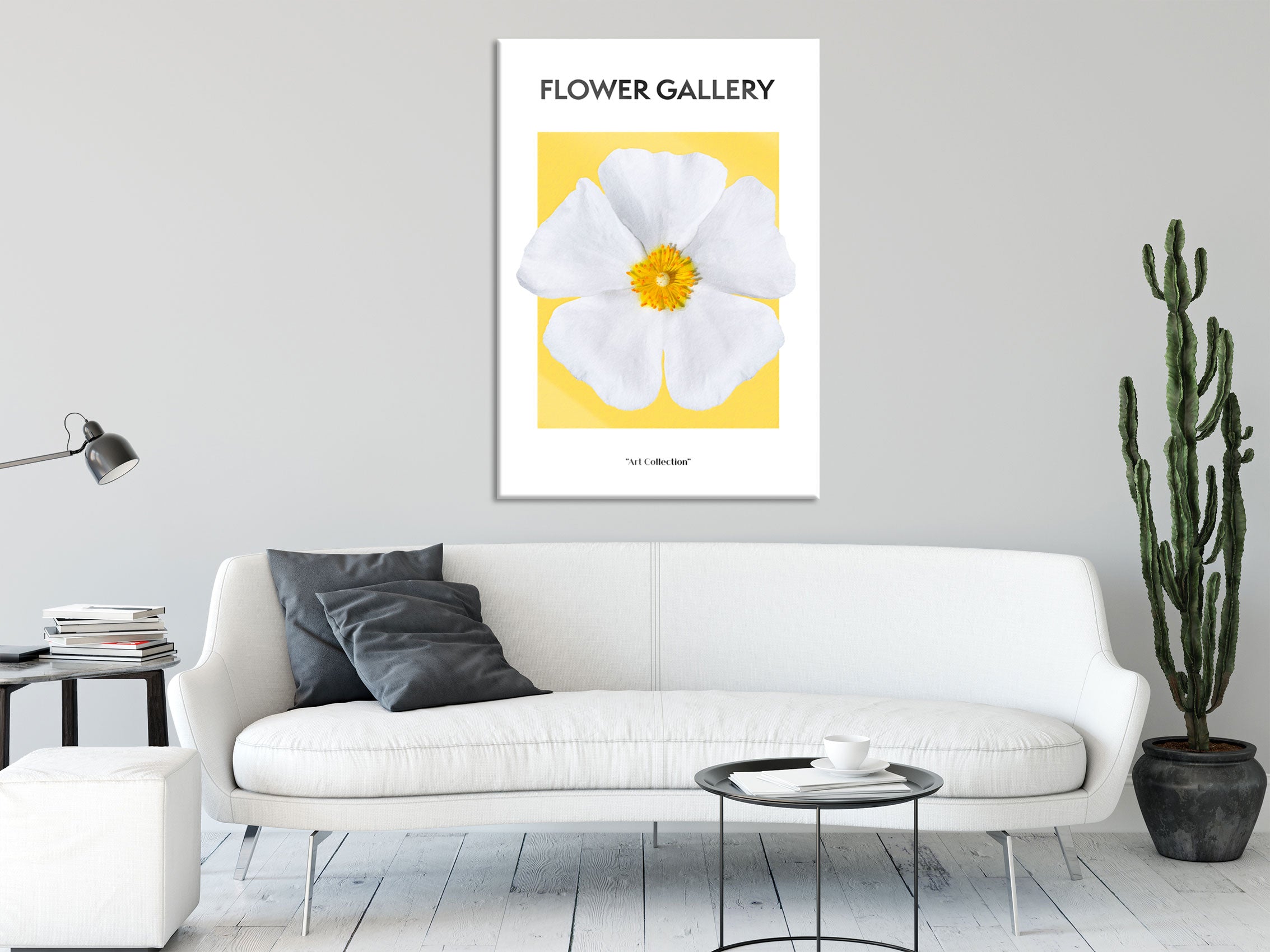 Flower Gallery  - Herbstanemone Anemone, Glasbild