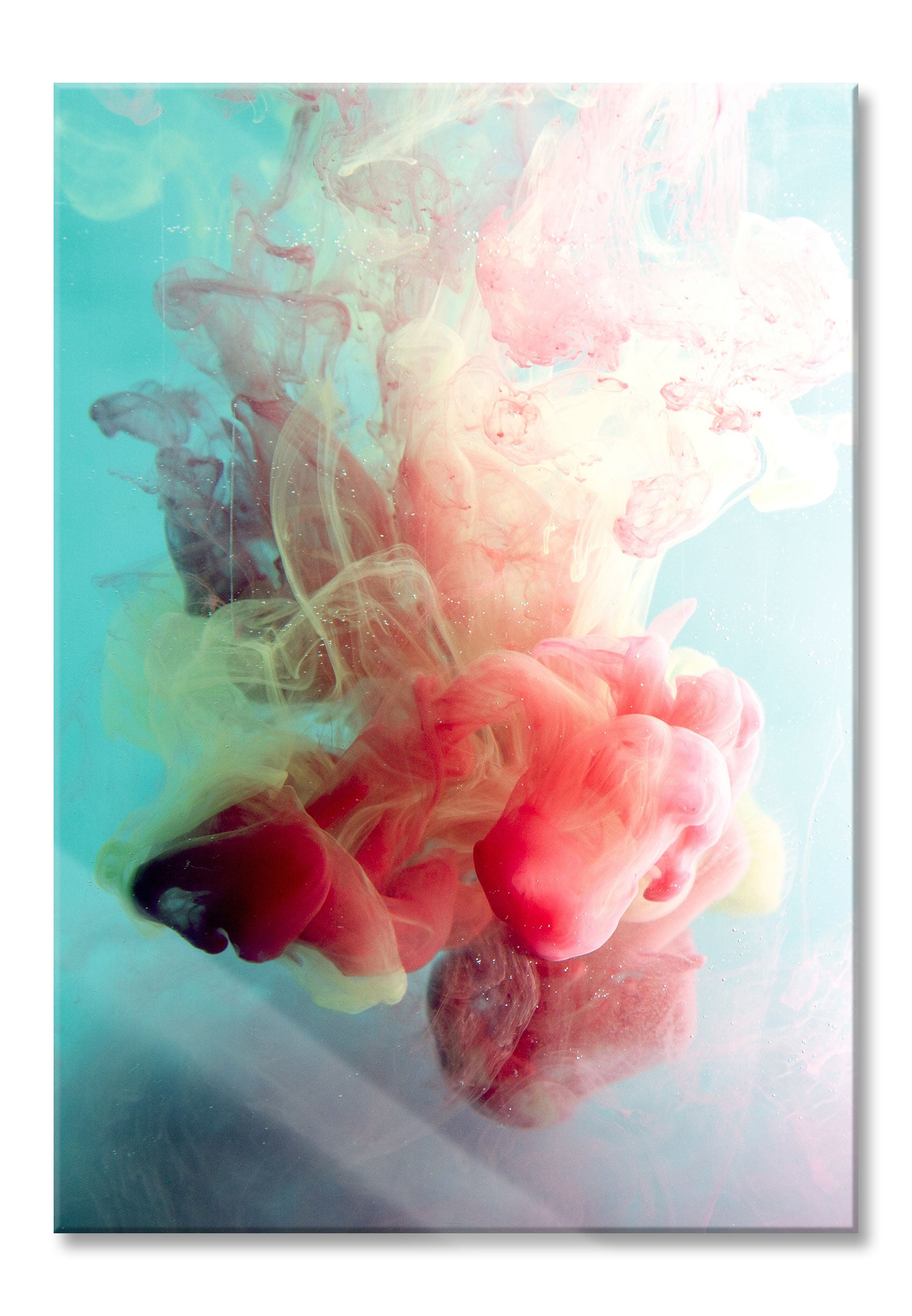 Colorful smoke, Glasbild