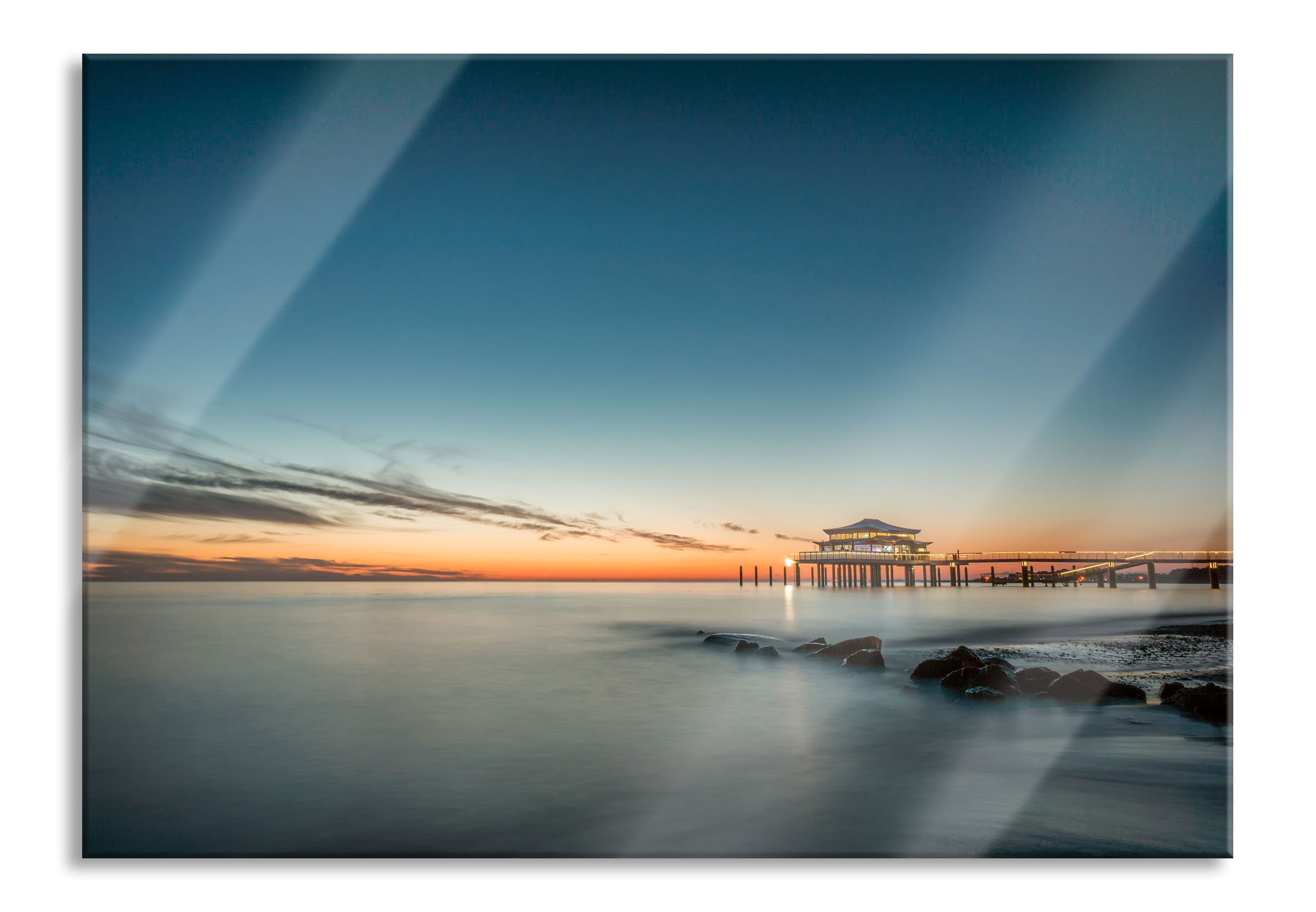 Timmendorfer Strand, Glasbild