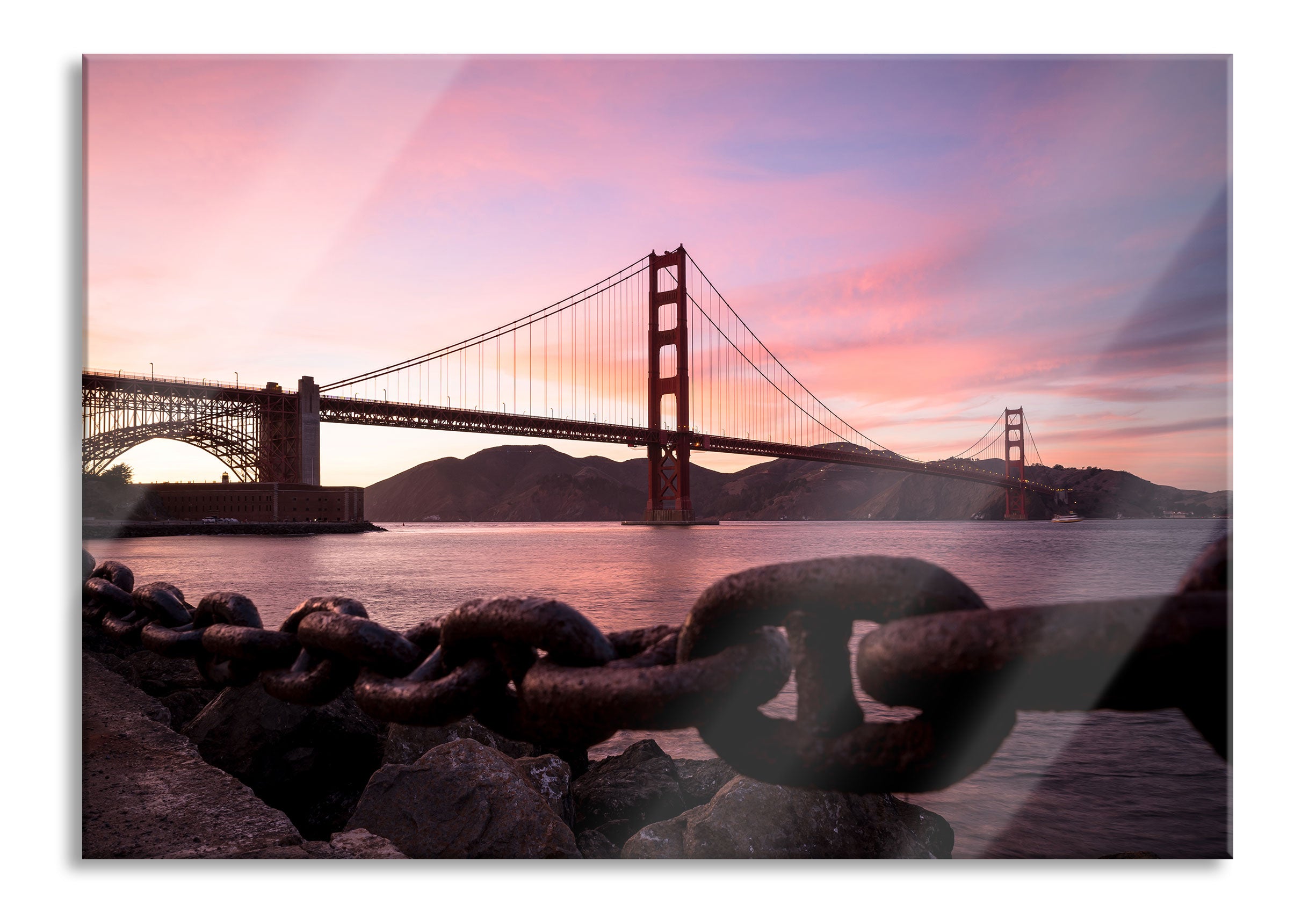 Golden Gate Bridge, Glasbild